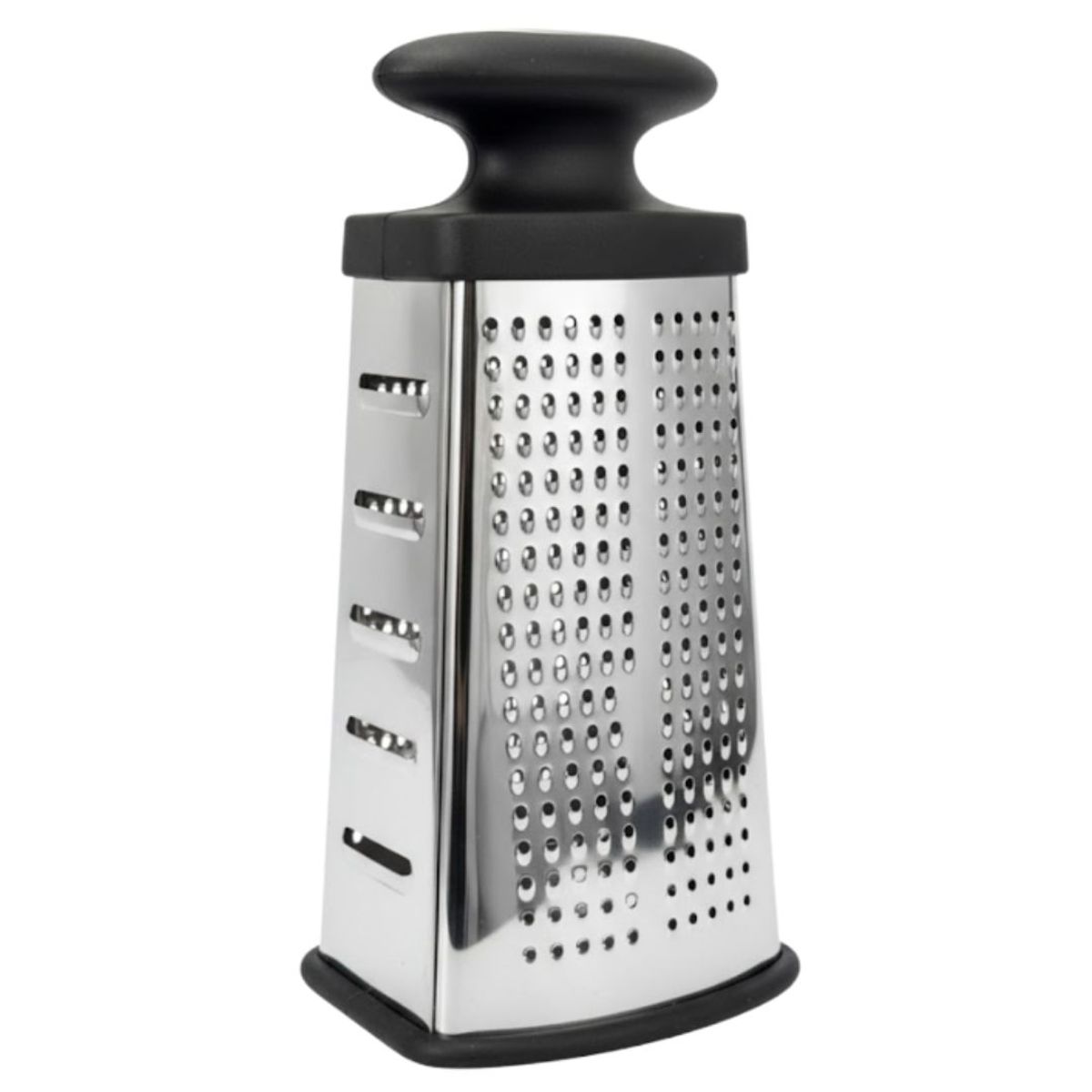BUFFER FLASK - Rallador De Cocina Metálico 3 Tipos De Corte Multifuncional 12.5 x 23.5 x 5.8 cm