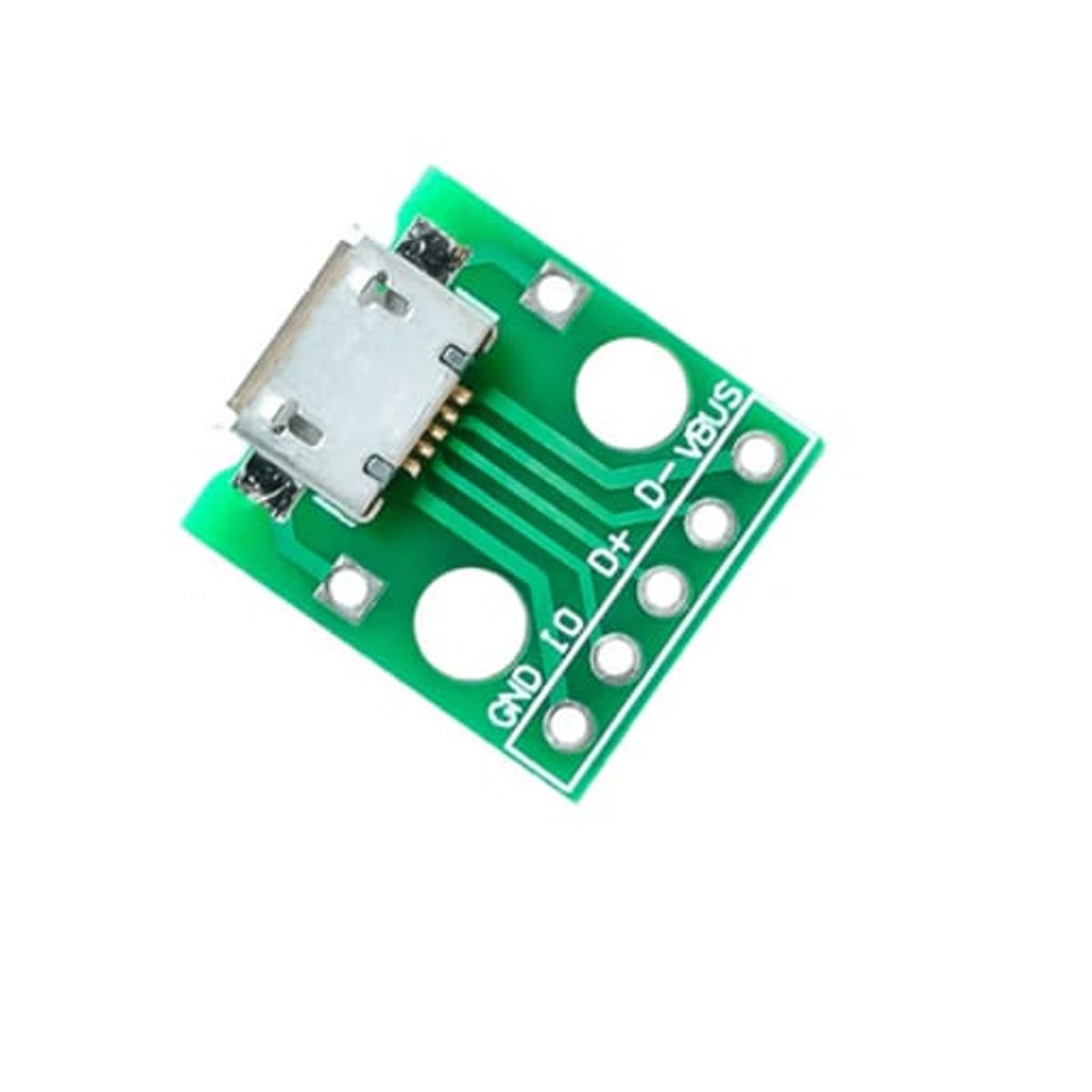 GENERICO - Conectores USB a DIP Serie Micro, Mini y 3.0 - MICRO USB Paquete x 4 Unidades