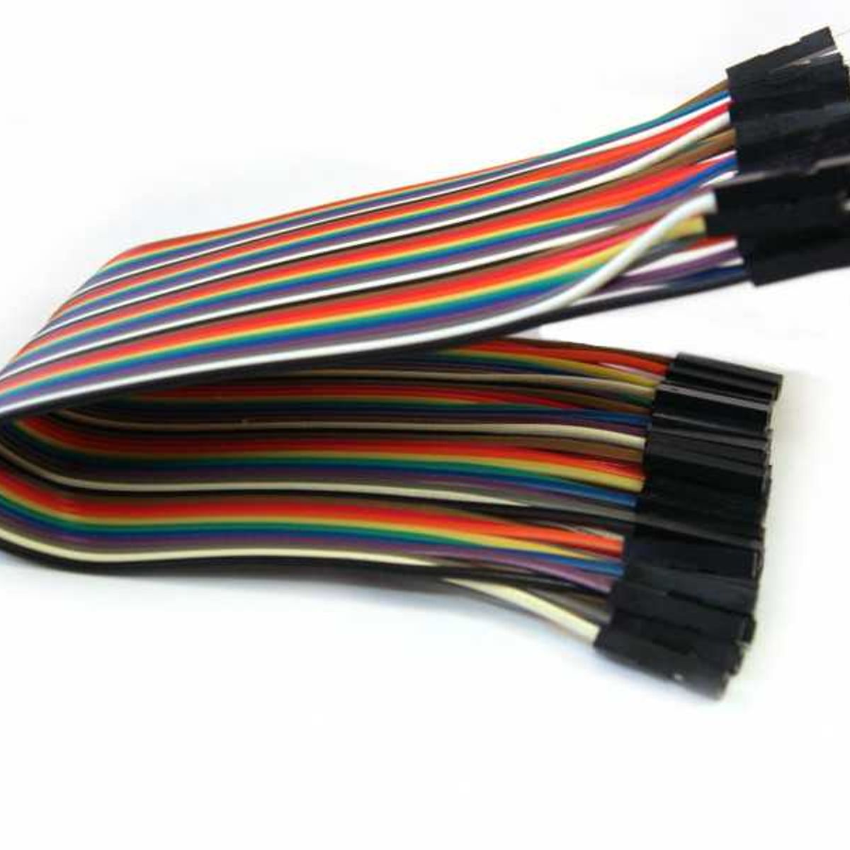 GENERICO - Cables Jumper Dupont 20cm x 40 unidades - H-M