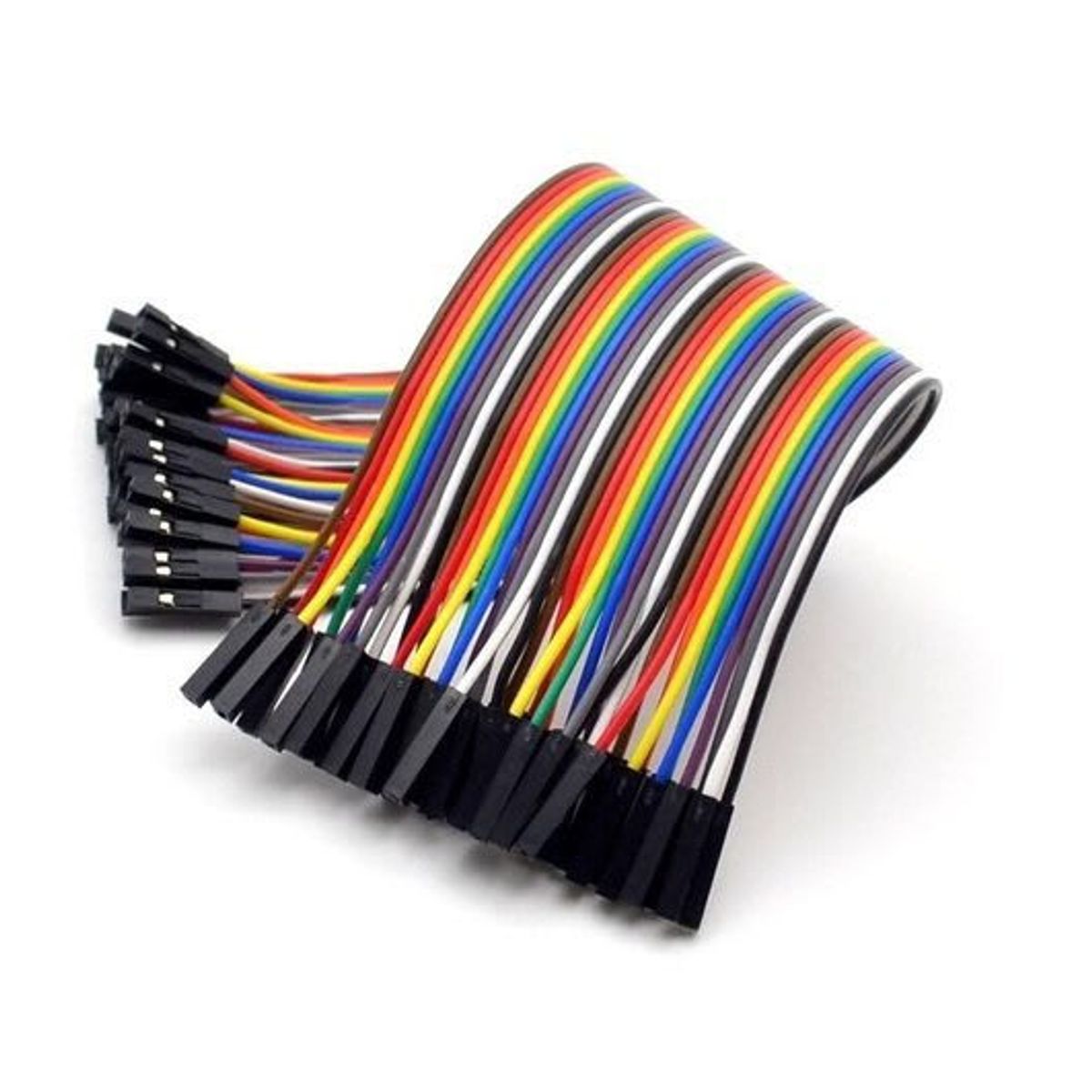 GENERICO - Cables Jumper Dupont 20cm x 40 unidades - H-H