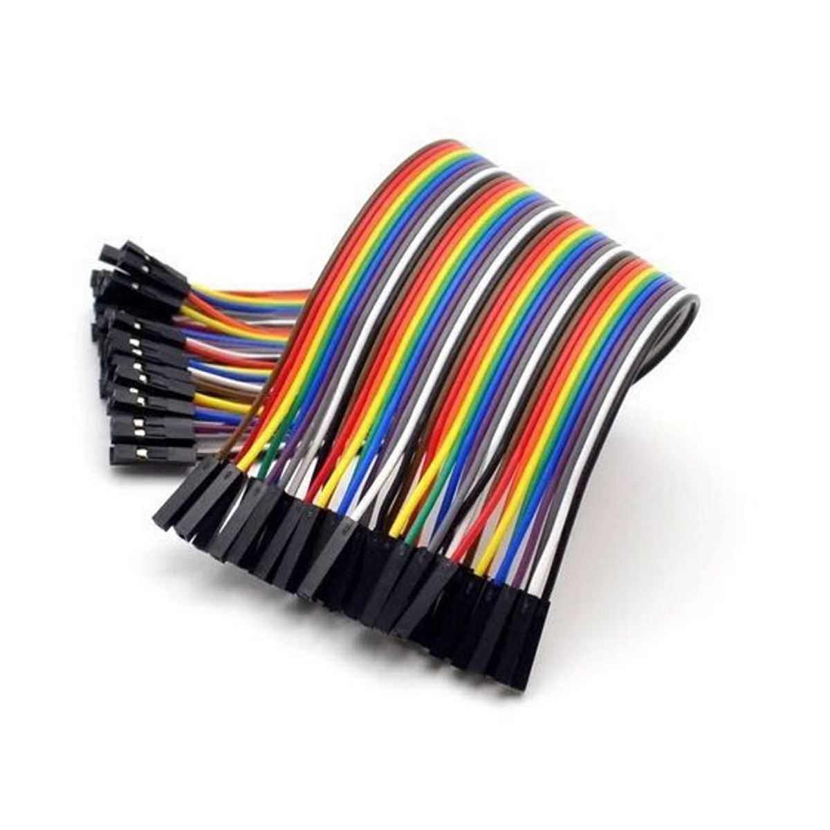 GENERICO - Cables Jumper Dupont 20cm x 40 unidades - H-H