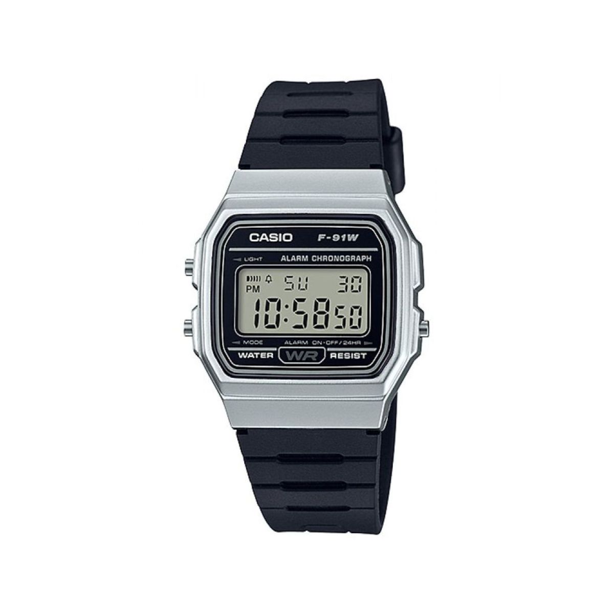 CASIO - Reloj Casio Para Hombre Negro F-91wm-7a