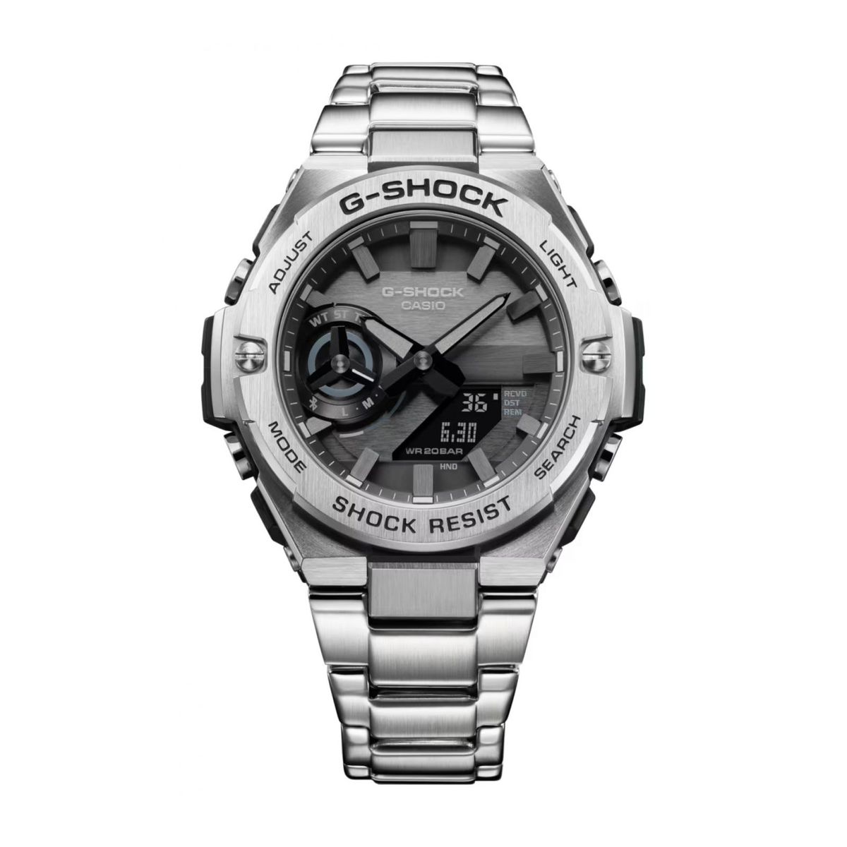 G-SHOCK - Reloj G-shock Para Hombre Plateado Gst-b500d-1a1dr