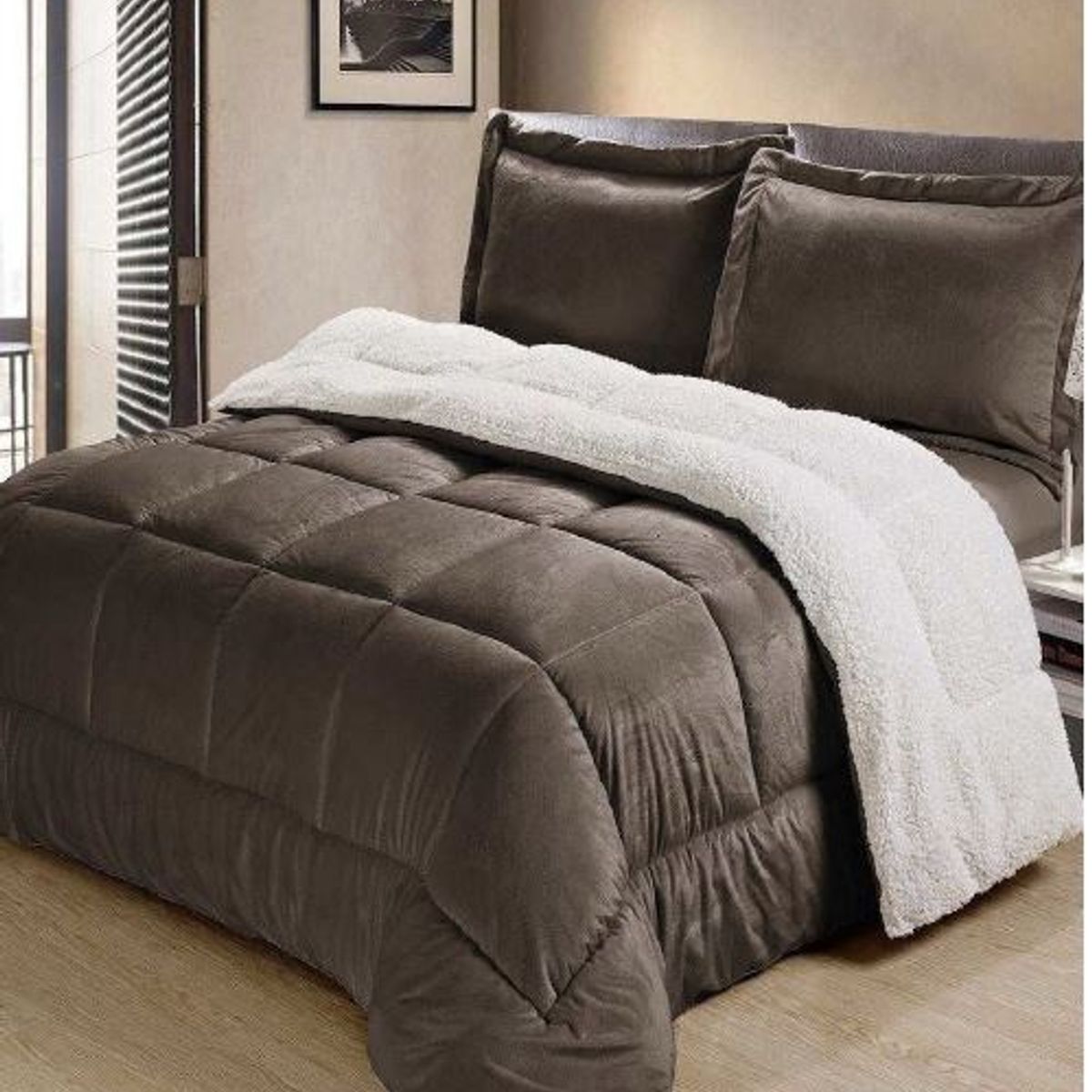 GENERICO - EDREDONES POLAR OVEJERO - CAMA SENCILLA