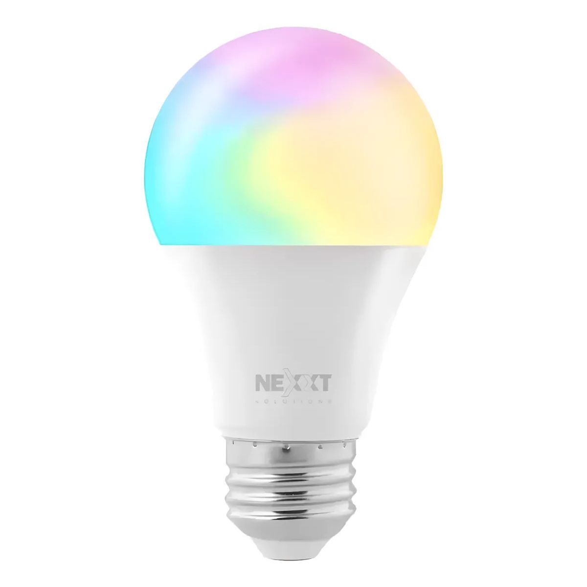 NEXXT SOLUTIONS - Bombillo Inteligente LED NEXXT WiFi 110V Multicolor Ref. NHB