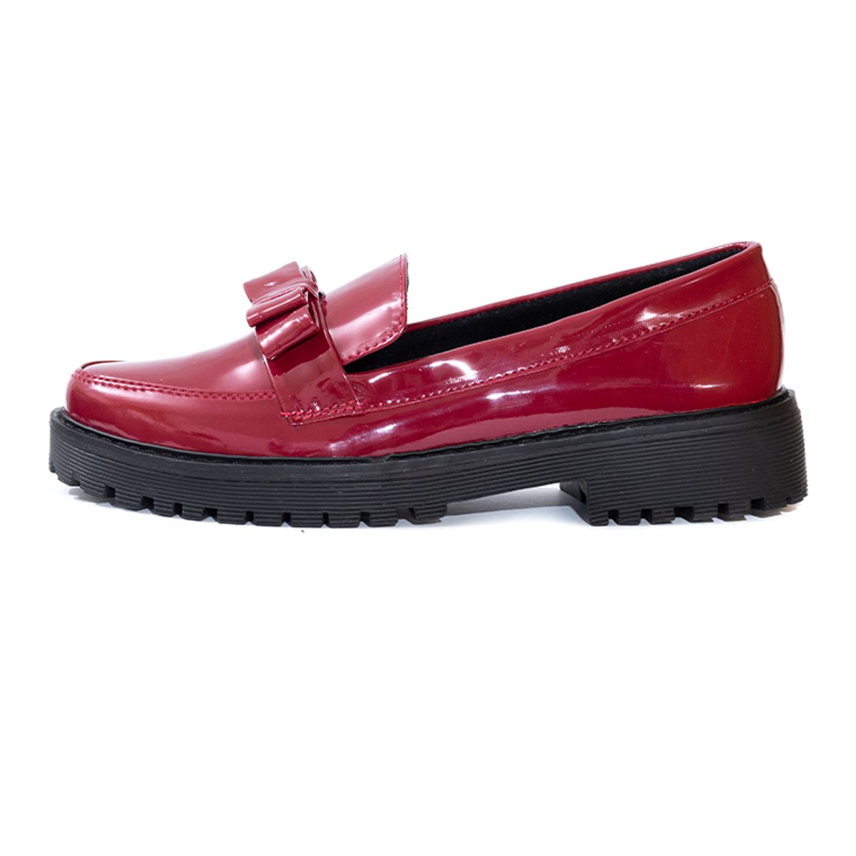 BALLERINA - Mocasines Dama Vinotinto Ballerinas Lineth