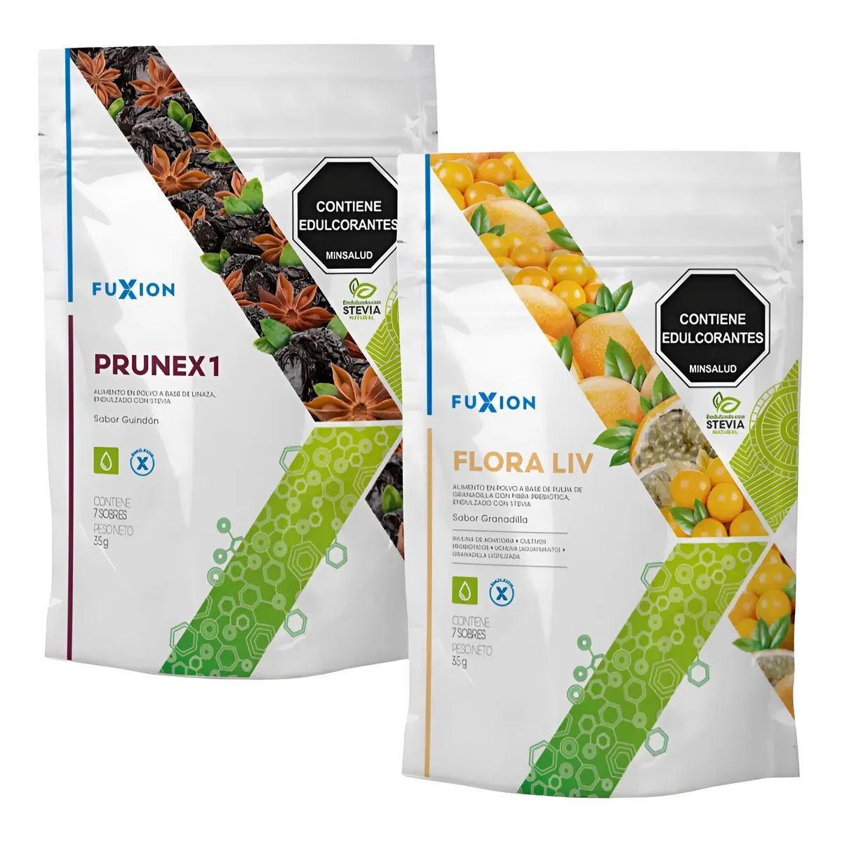 FUXION - Combo Detox Prunex + Flora Liv