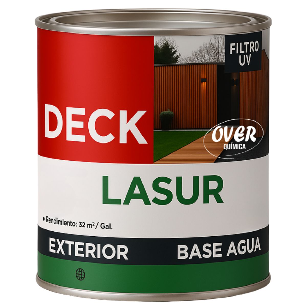 GENERICO - Deck Lasur Jacaranda Over Quimica x 1 Gl