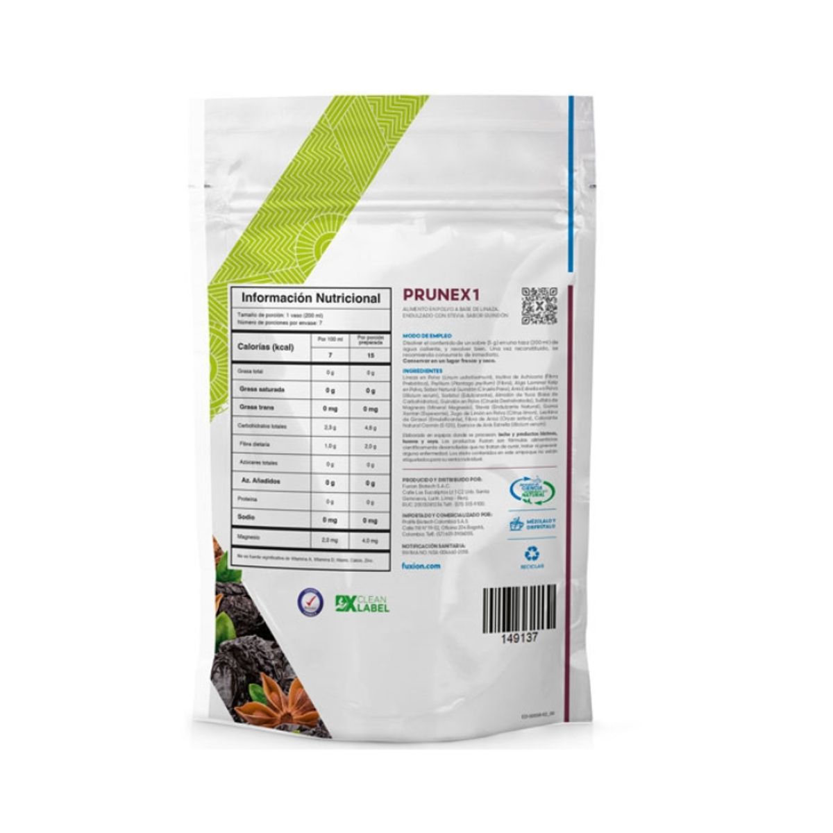 FUXION - Fuxion - Prunex X 7 Sachets