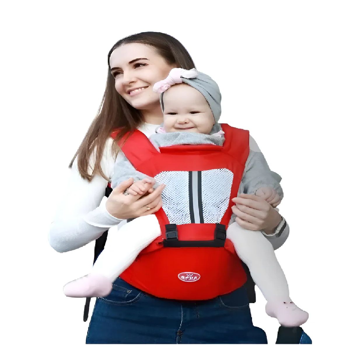 GENERICO - Mochila Ergonomica Bebe Cargador Canguro Fular Comodo Porta