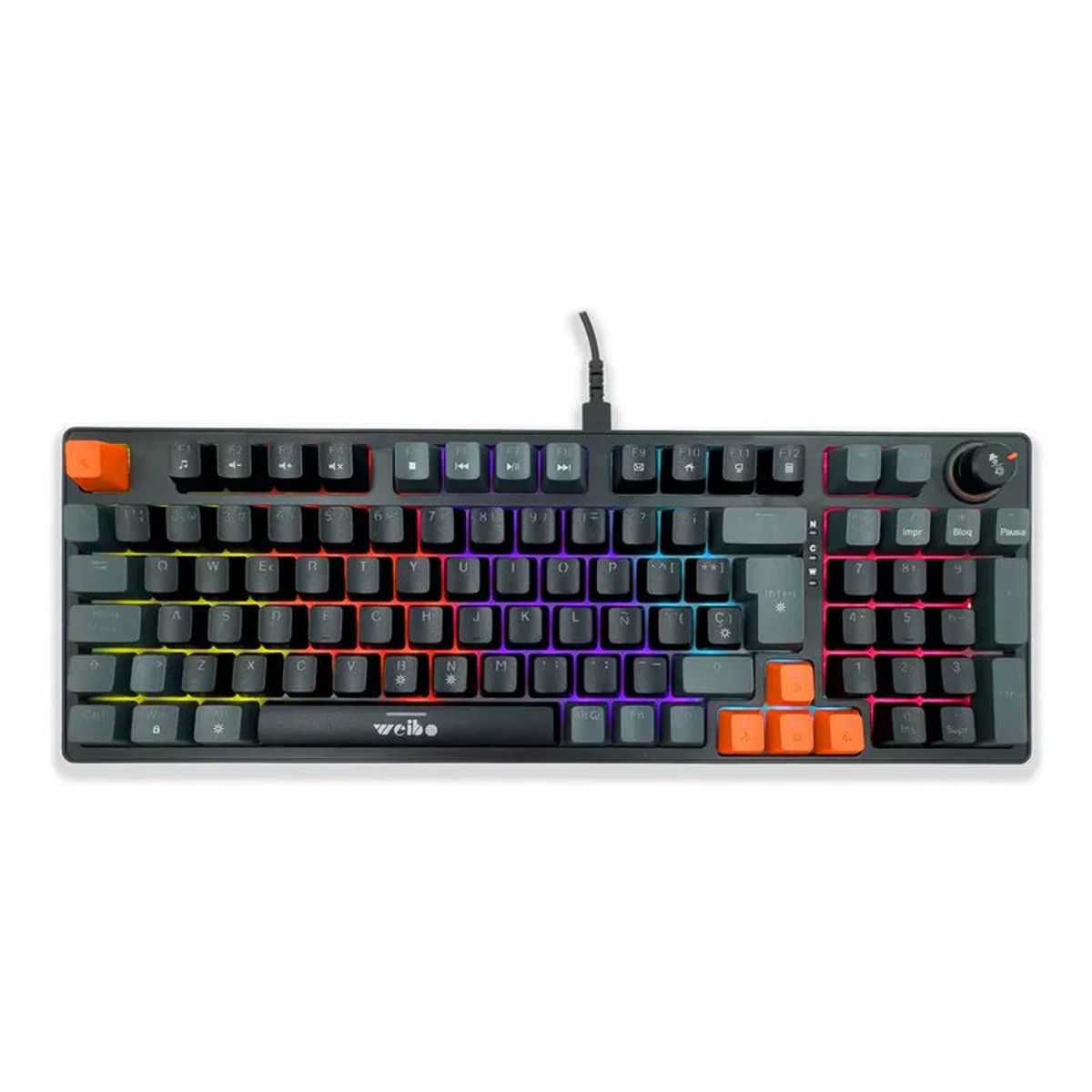 GENERICO - TECLADO MECANICO 80% WEIBO WB-666