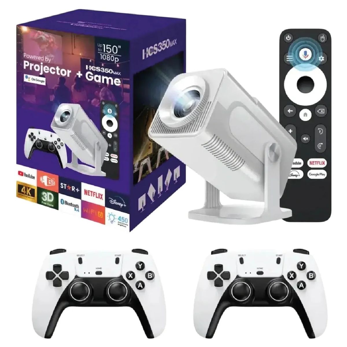 SHAD - Proyector + Game HCS350 Max – Cine  Y Videojuegos