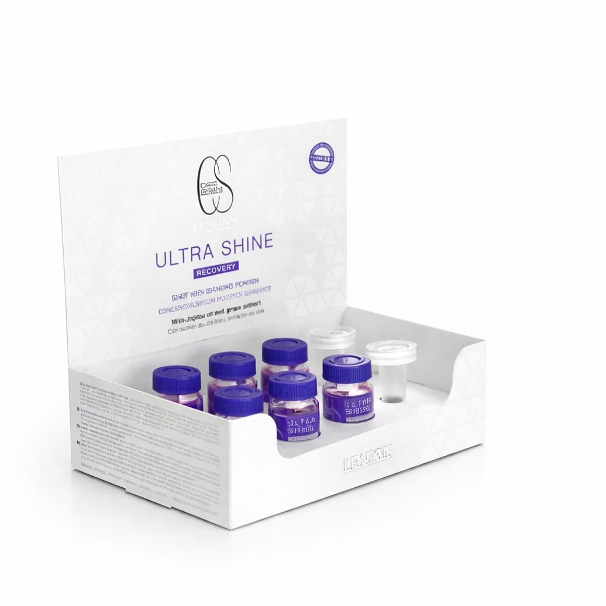 LENDAN - Lendan Ultra Shine Brillo Cabello Polvo De Diamante 6 x10ml