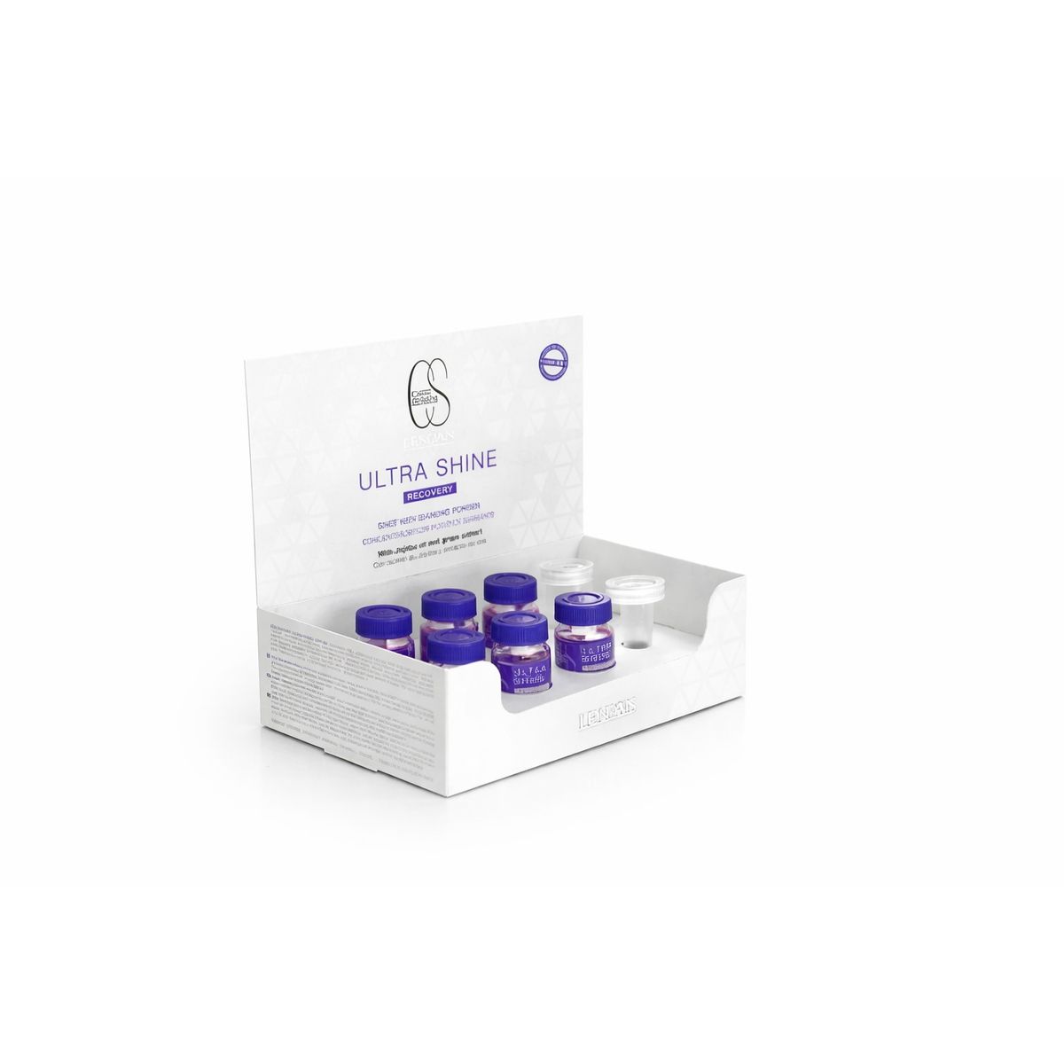 LENDAN - Lendan Ultra Shine Brillo Cabello Polvo De Diamante 6 x10ml