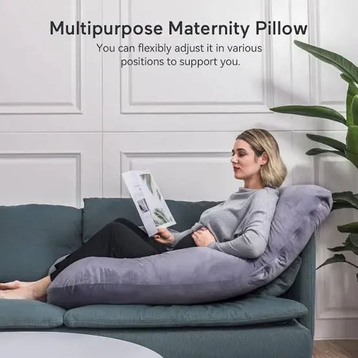 MOMCOZY - ALMOHADA DE EMBARAZO