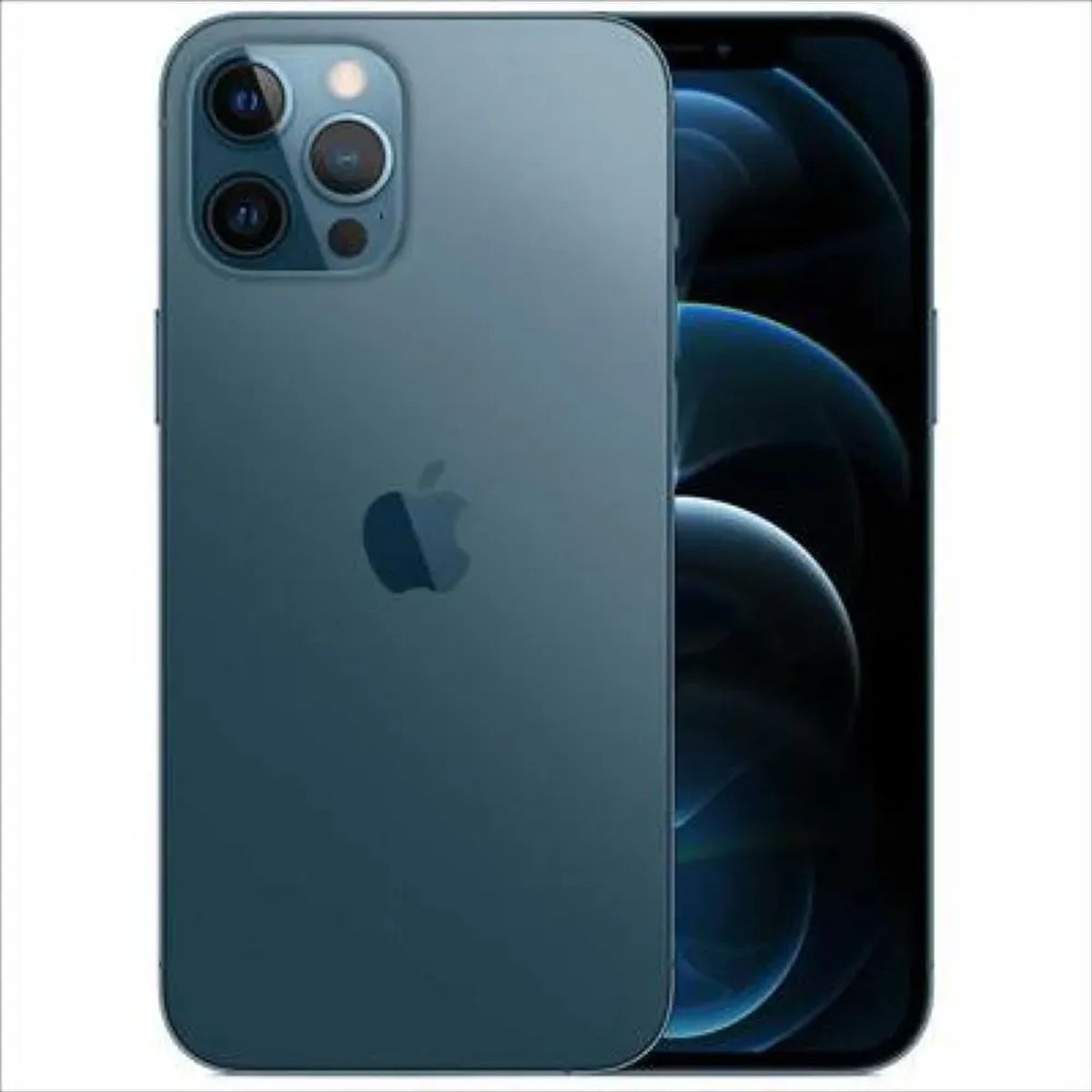 APPLE - Celular Iphone 12 Pro Max 512 Gb 5G Azul Pacifico Reacondicionado + Panel Solar