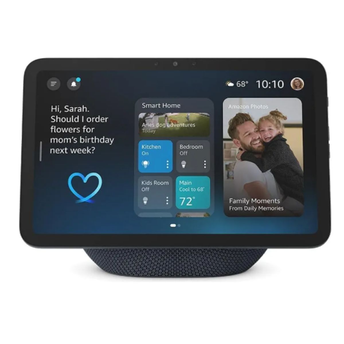AMAZON - Amazon Echo Show 8 (4.ª Gen, 2025) con Alexa+, Pantalla HD 8.7", Audio Espacial y Hub de Casa Inteligente