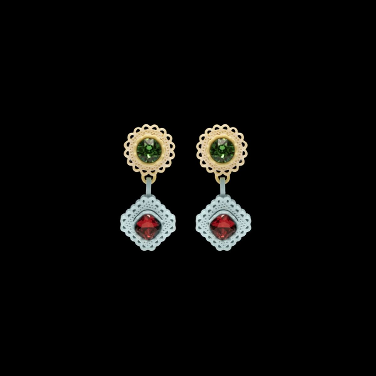 FILAMENTAL - ARETES DOBLE LACE MINI