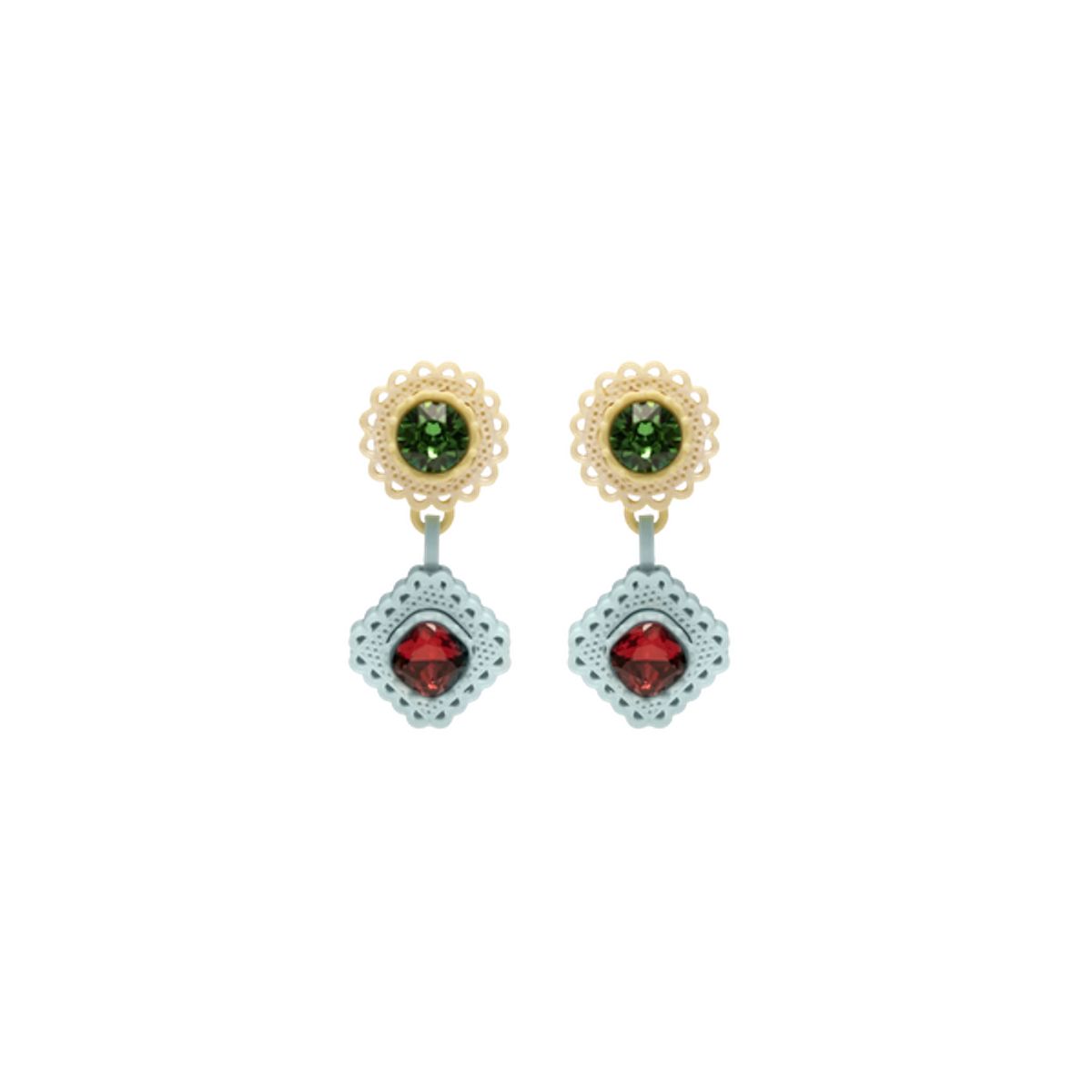 FILAMENTAL - ARETES DOBLE LACE MINI