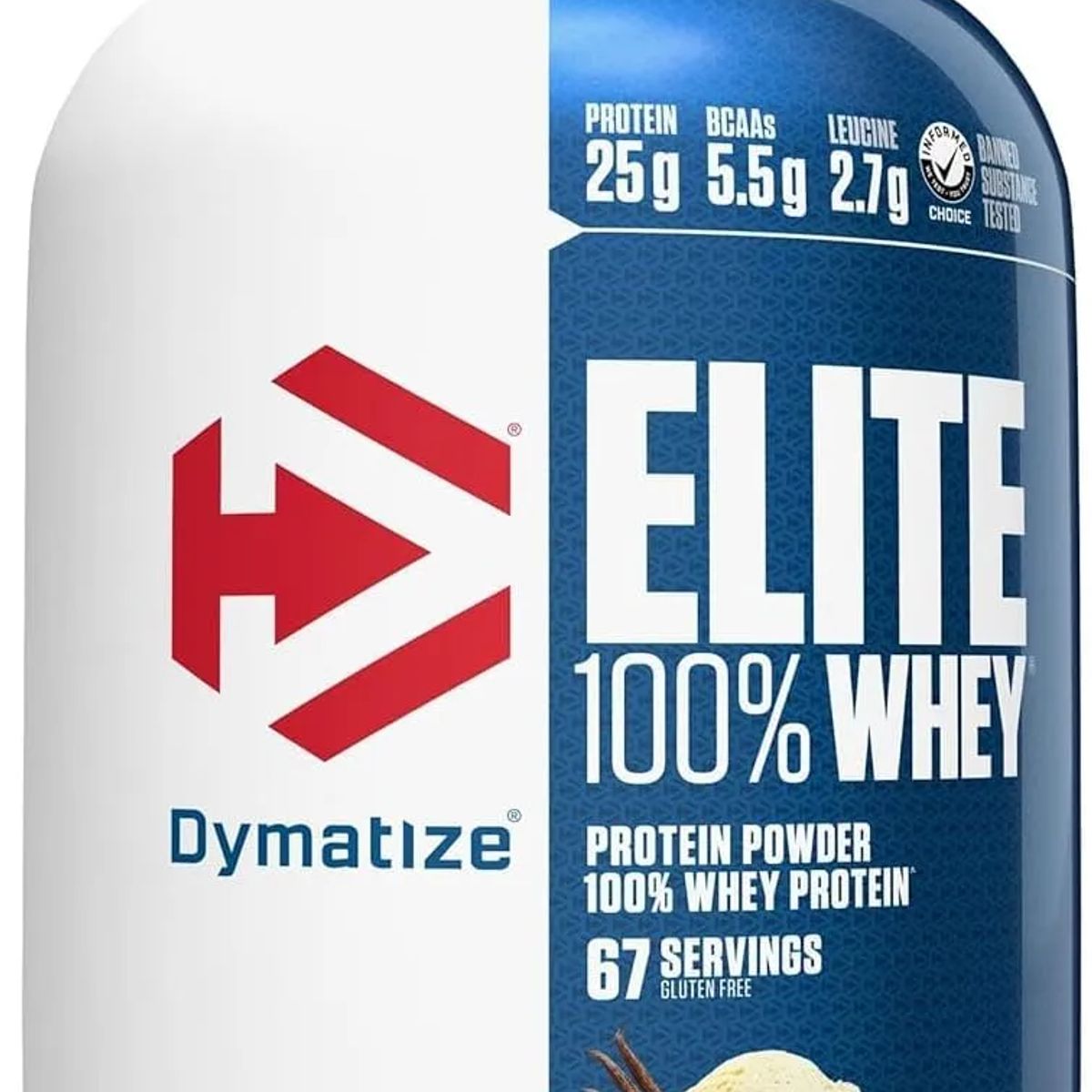 GENERICO - Proteína Dymatize Elite Whey 5LB 67 Servicios