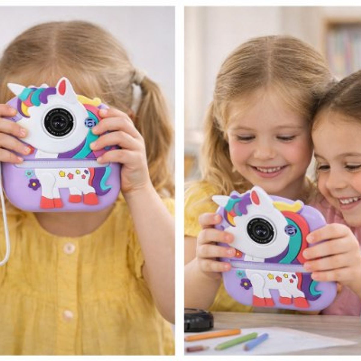 GENERICO - CÁMARA KIDS CON IMPRESORA UNICORNIO P-11