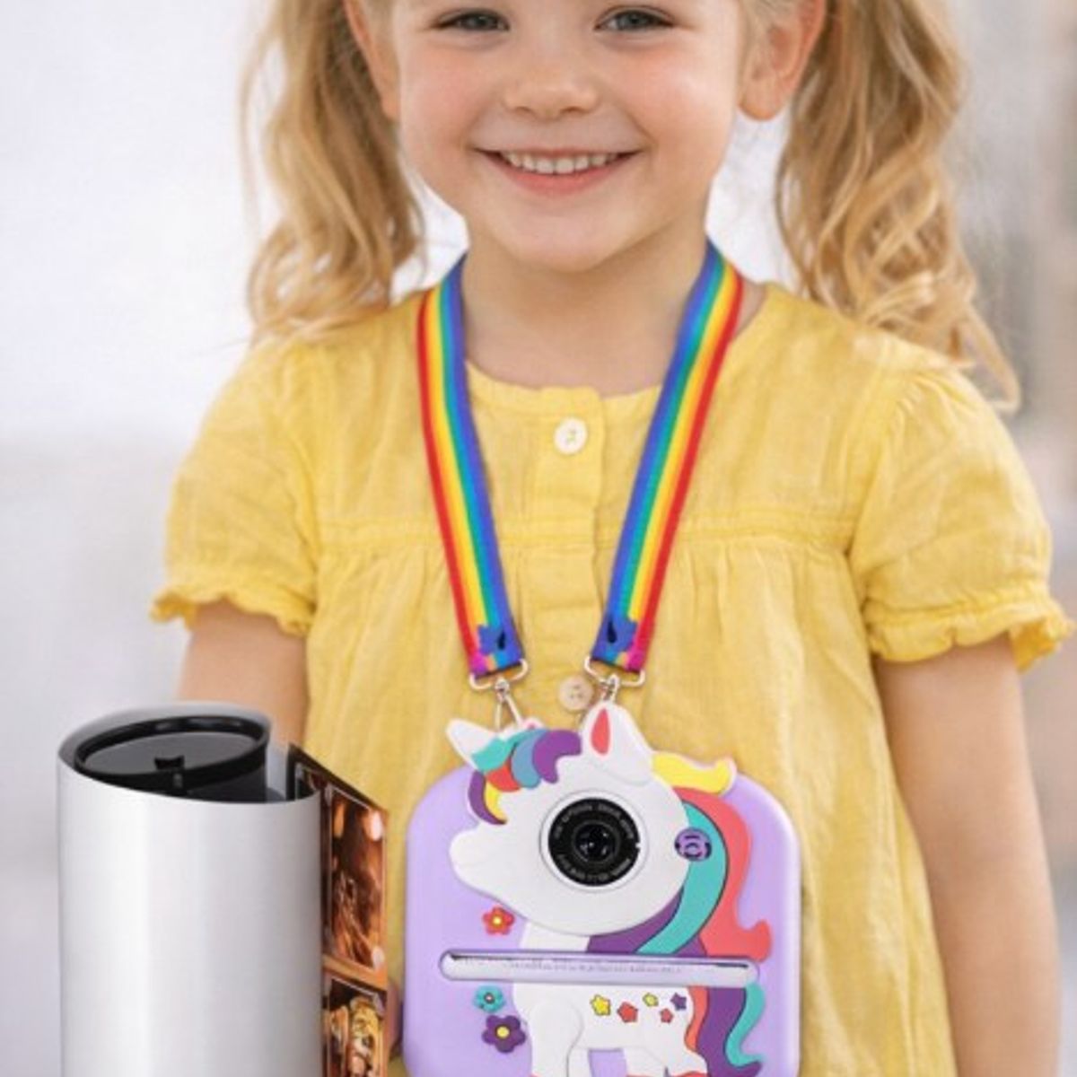 GENERICO - CÁMARA KIDS CON IMPRESORA UNICORNIO P-11