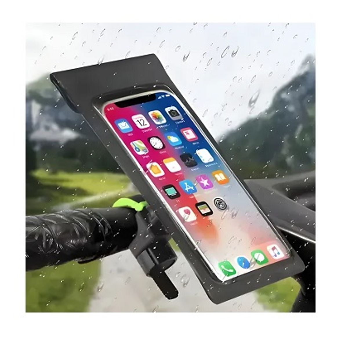 GENERICO - Soporte de Celular para Bicicleta y Moto Impermeable