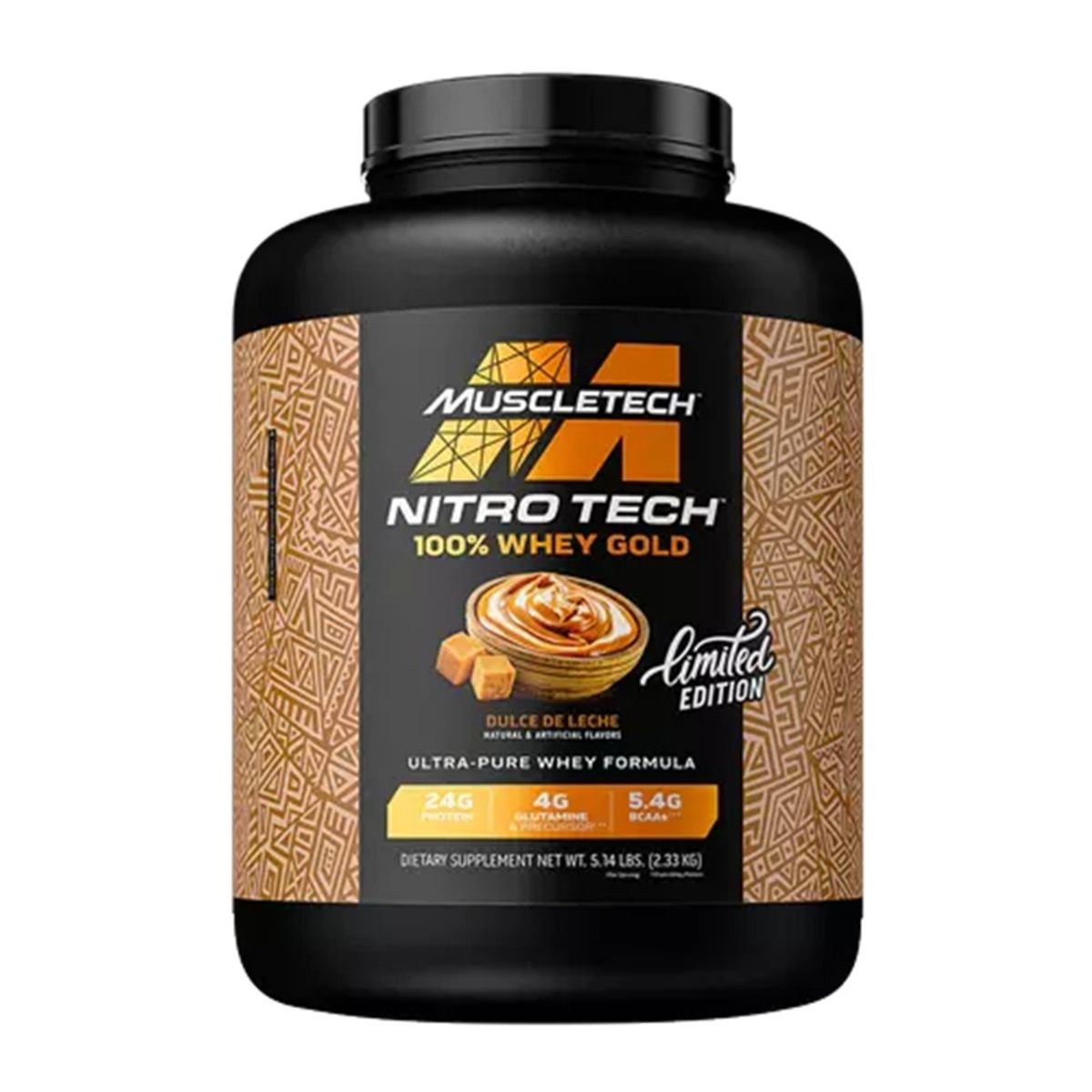 MUSCLETECH - Nitro Tech Whey Gold 5LB Dulce de Leche - Muscletech