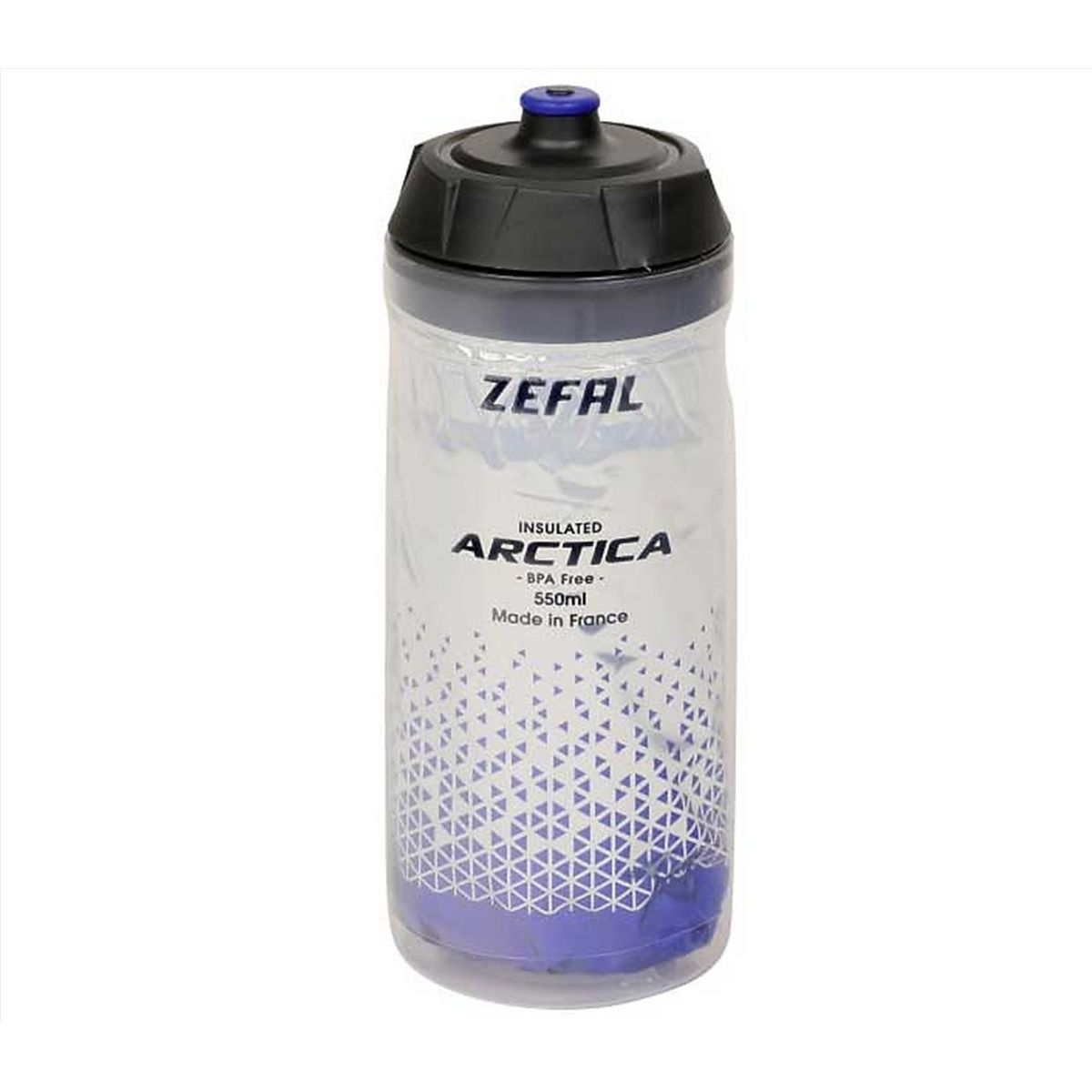 ZEFAL - Caramañola Termica Zefal 550ml Ciclismo Running Gym Spinning