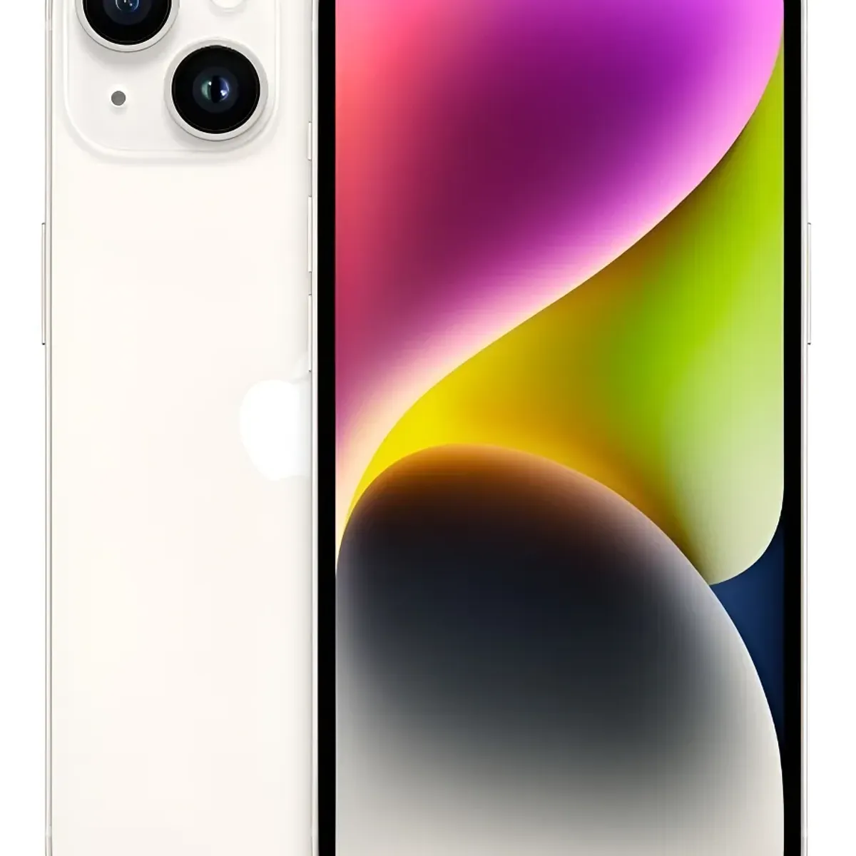 APPLE - Celular Iphone 14 Plus 256 Gb 5G Blanco Estelar Reacondicionado + Garantia Extendida + Panel Solar