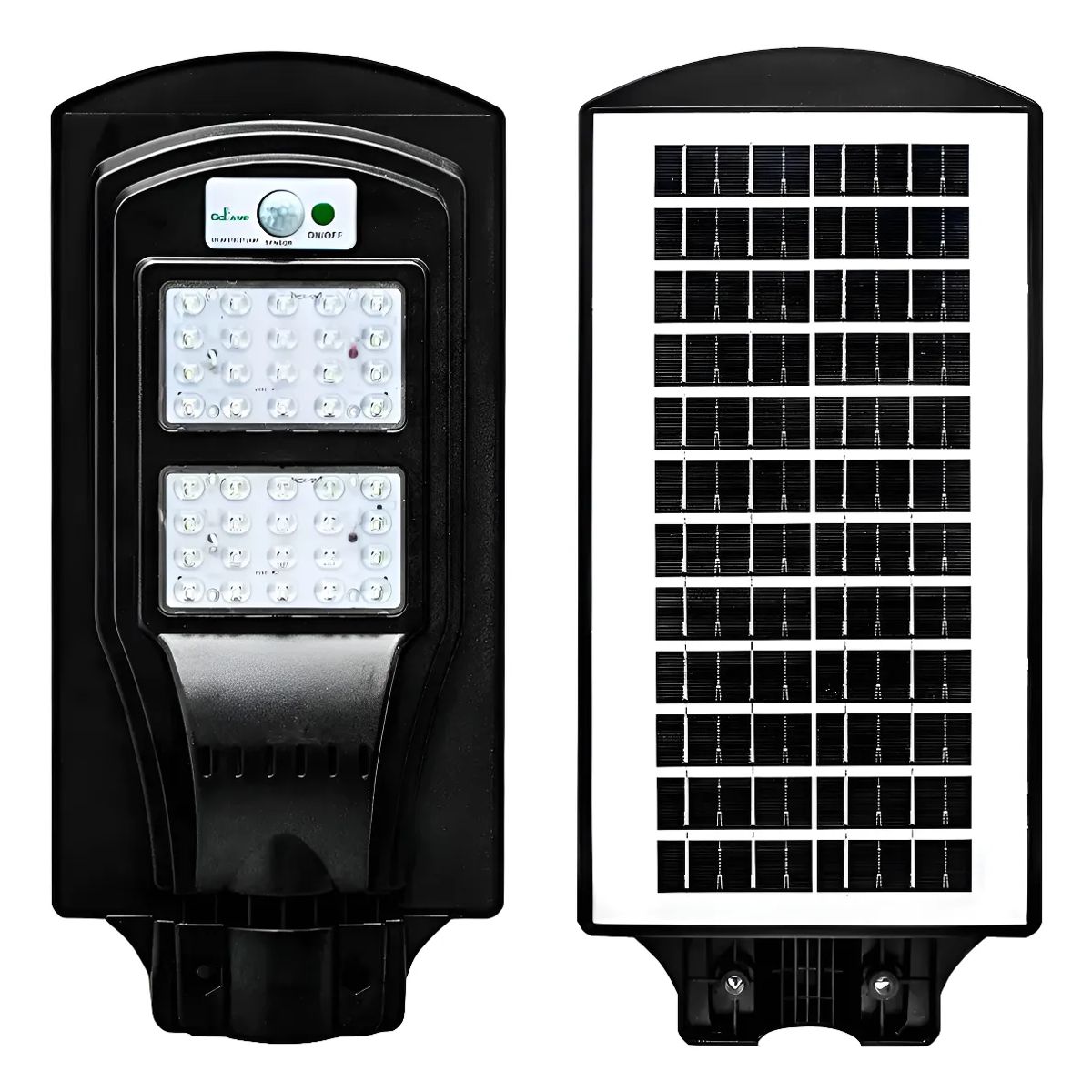 GENERICO - Lámpara Solar Exterior 40W LED Sensor Movimiento Luz Automática IP65