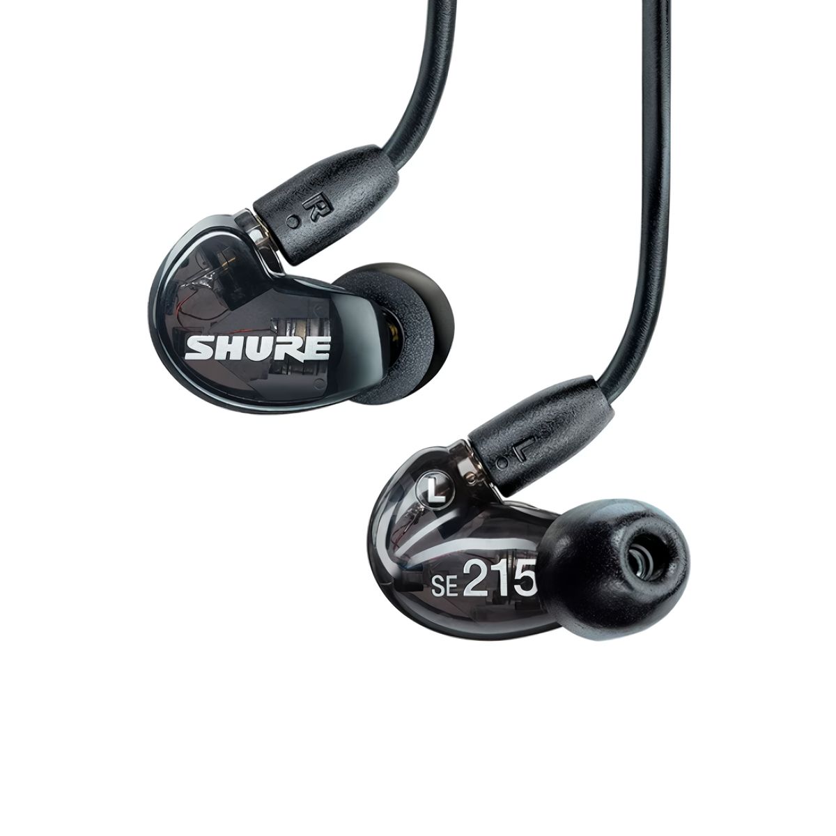 SHURE - Audífonos Shure SE215. Audífonos profesionales color negro.
