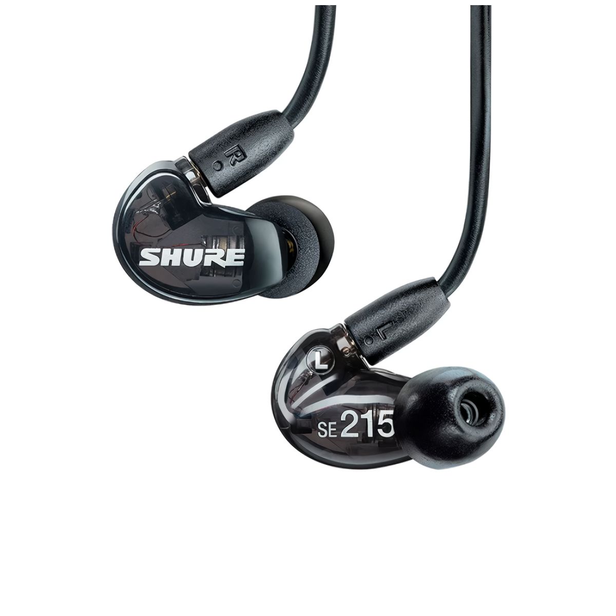 SHURE - Audífonos Shure SE215. Audífonos profesionales color negro.
