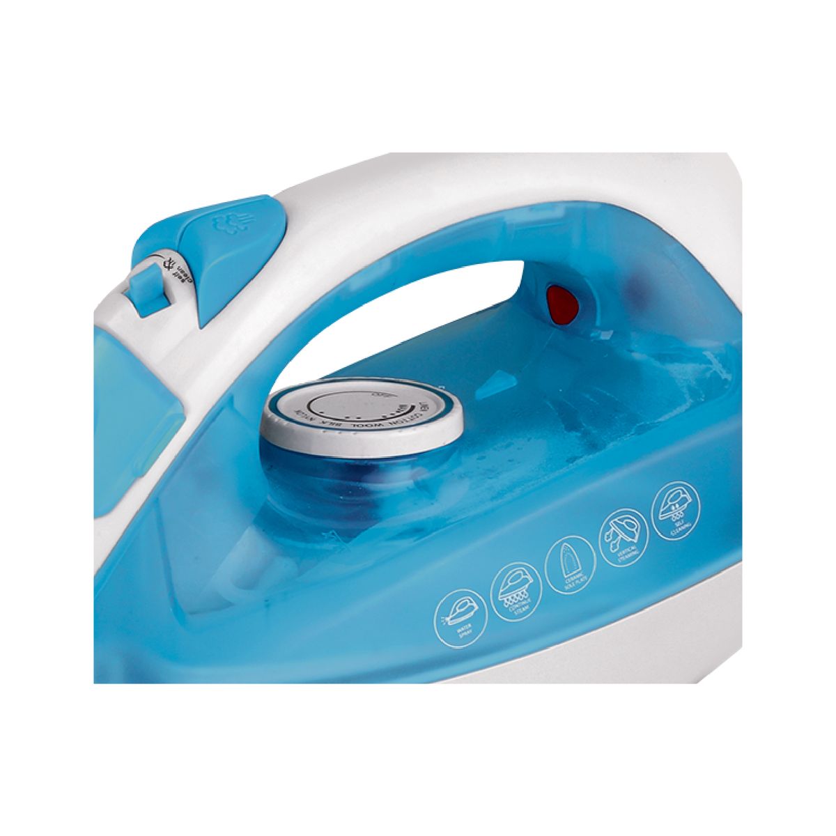 JLC ELECTRONICS - Plancha JLC de Vapor 220ml  TYB-1100 con Suela en Cerámica, Temperatura Graduable y Sistema de Autolimpieza