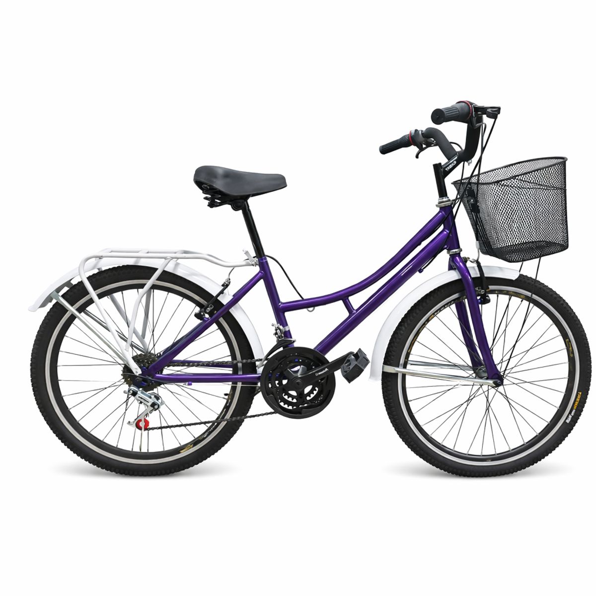 SFORZO - Bicicleta Playera Rin 24 18 Cambios