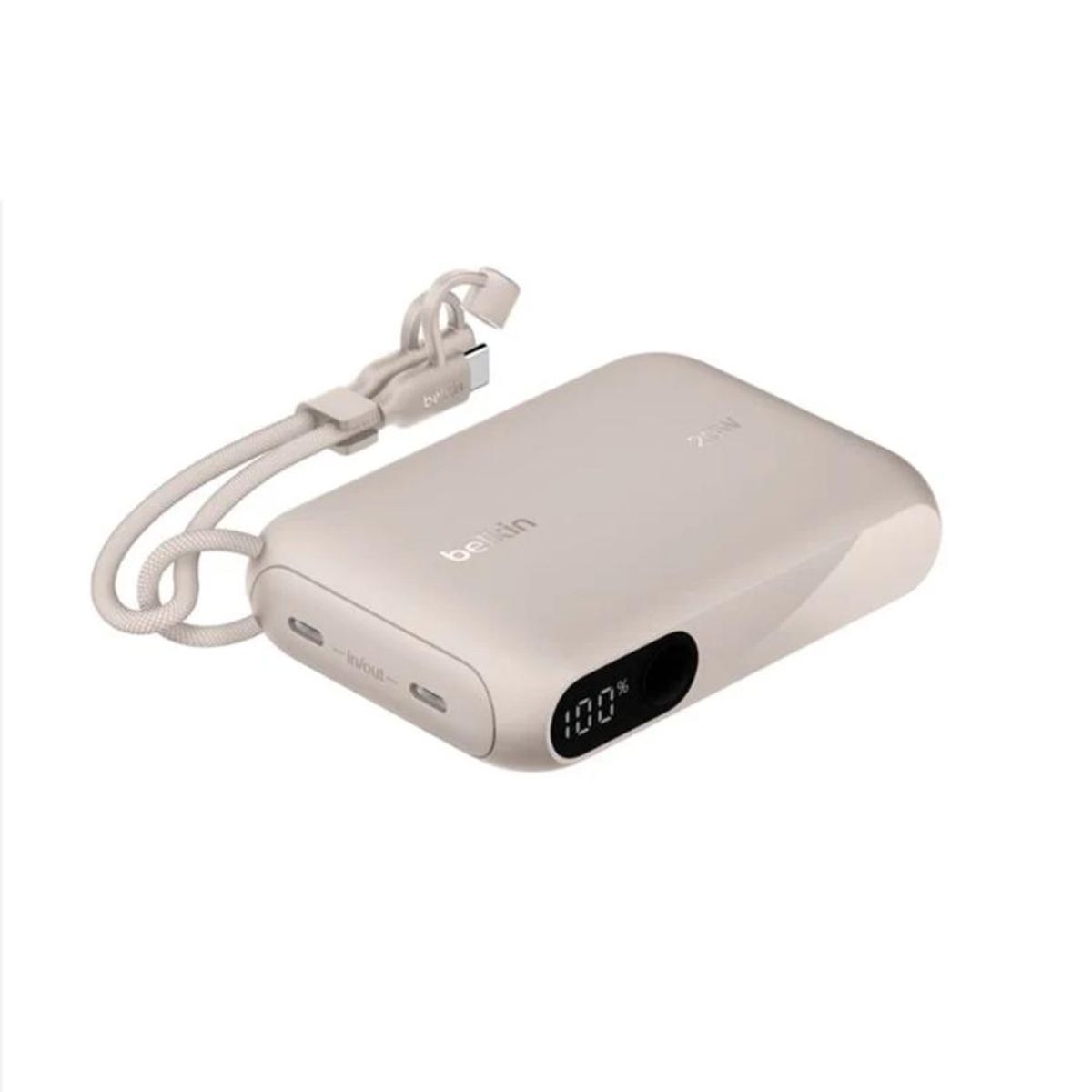 BELKIN - Batería Externa Belkin 20K con 2 USB-C - Arena