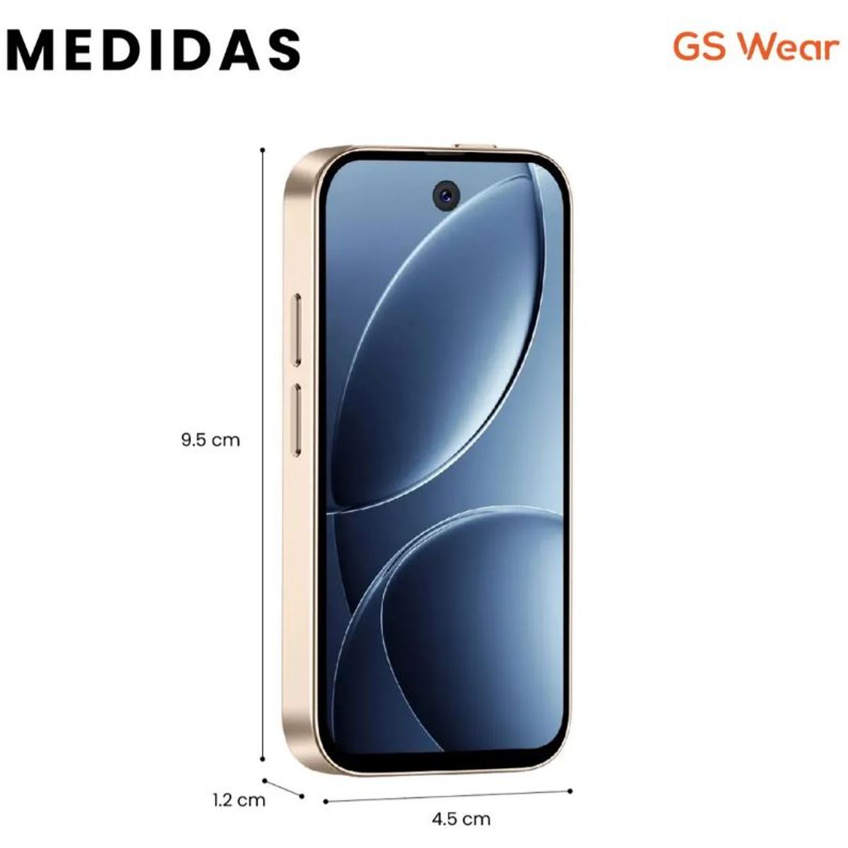 INNOVA - Celular Mini Premium Gs Wear Pantalla 3.75 Dual Sim Cámara Dual Traductor Ia Bronce