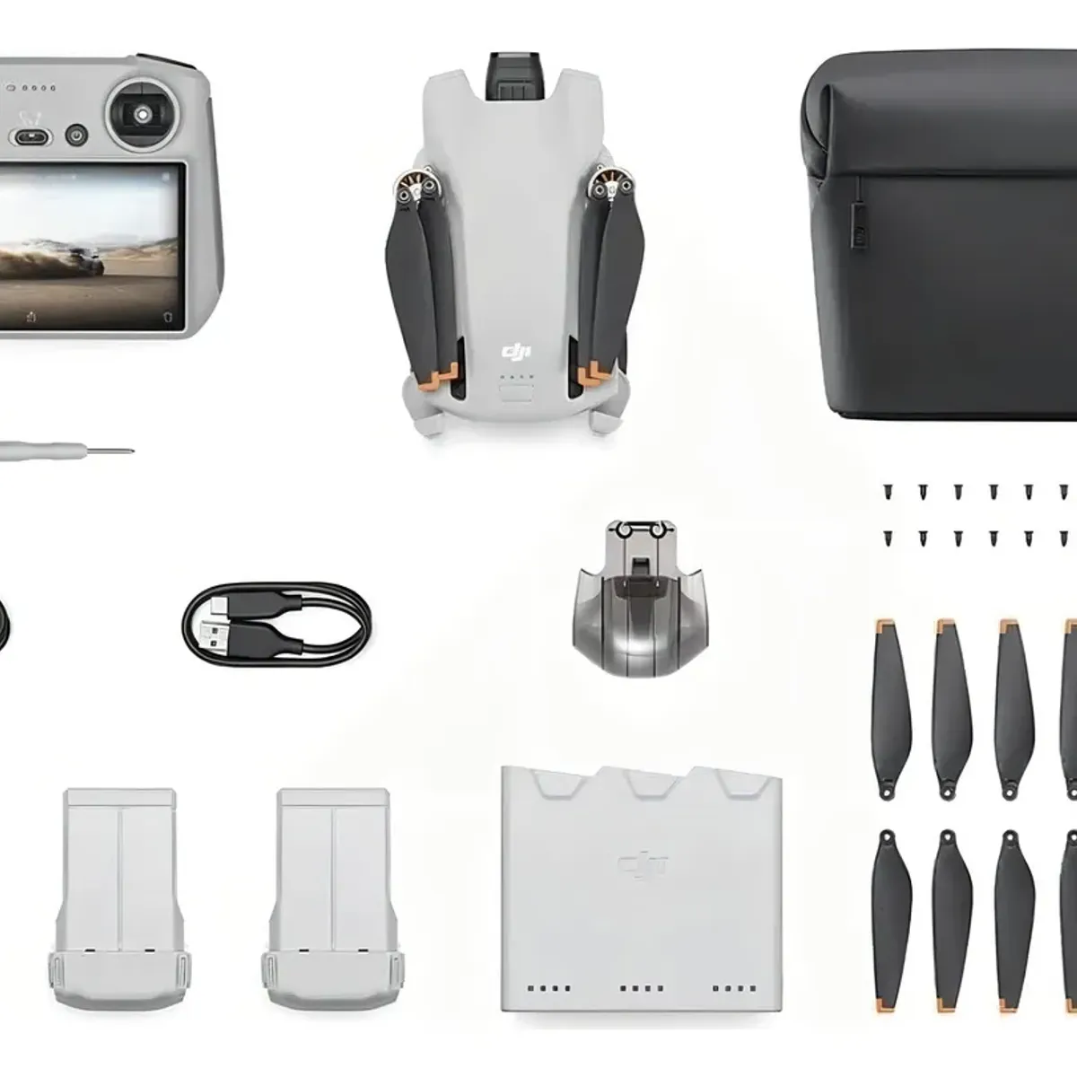 DJI - Dron DJI Mini 3 Fly More Combo - 4K HDR RC