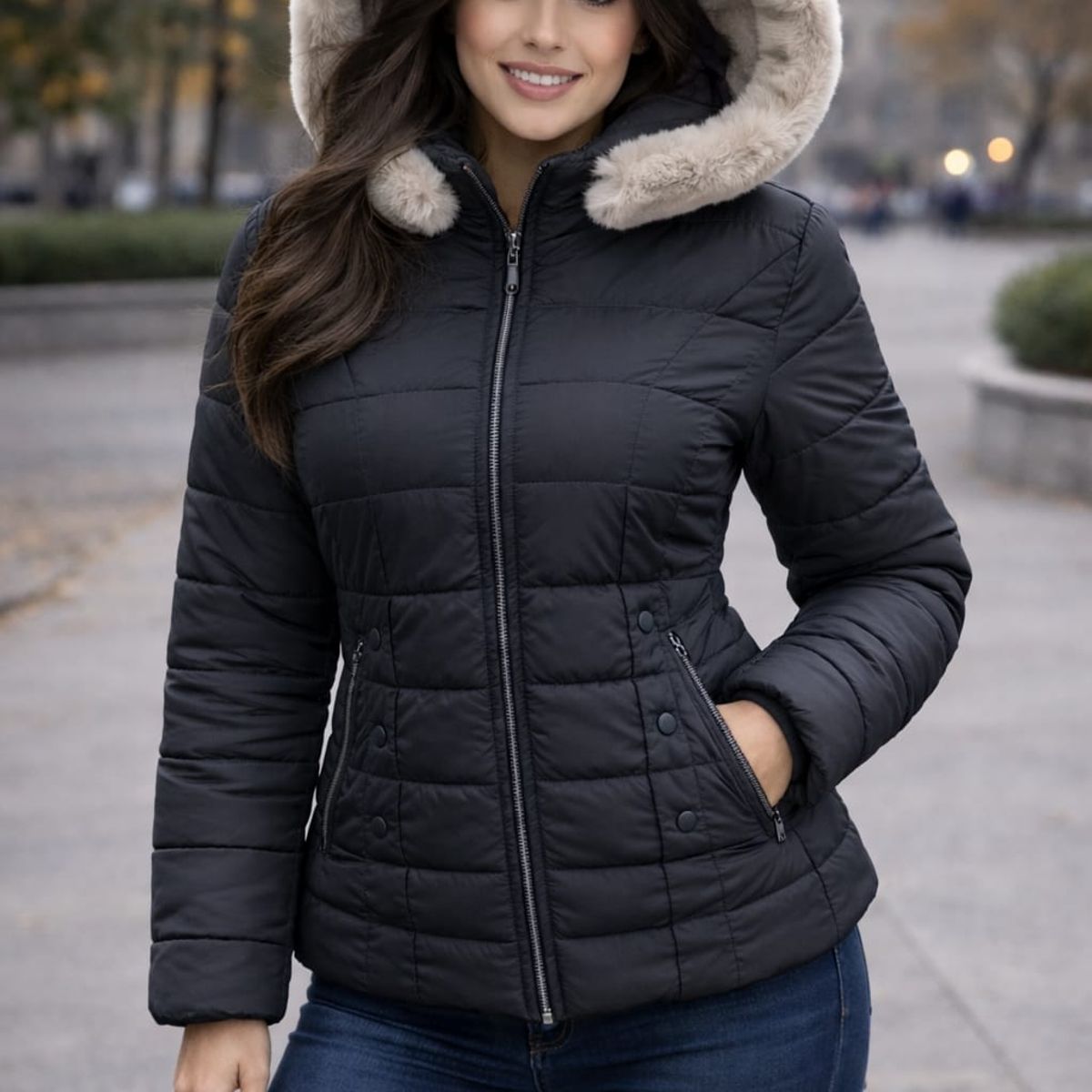 CAELI - Chaqueta Mujer Ovejero Impermeable ref danna