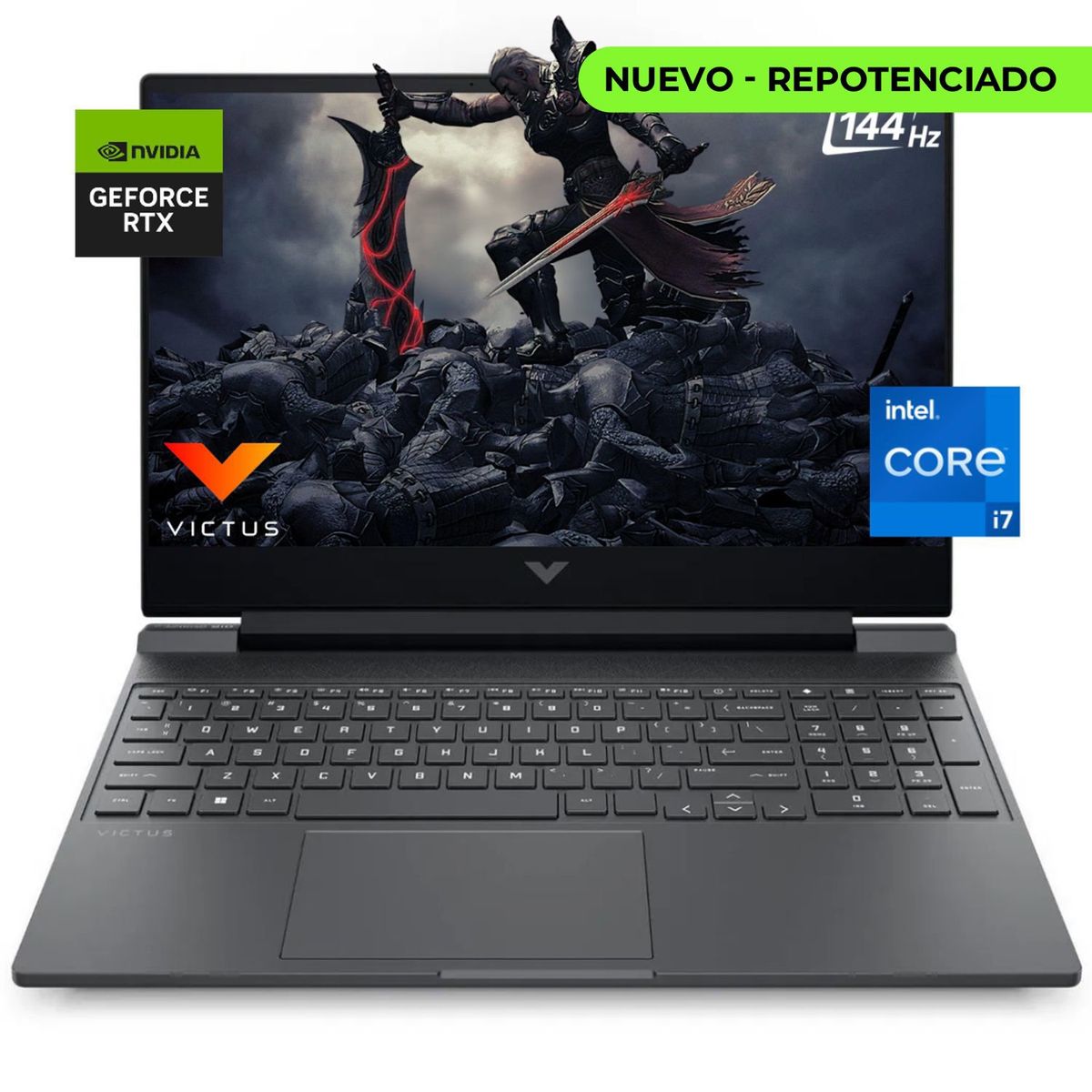 HP - PORTATIL GAMER HP VICTUS 15 - CORE I7-13620H - RTX 5060 8GB - RAM 16GB  - 512GB SSD - 15.6” FHD 144Hz