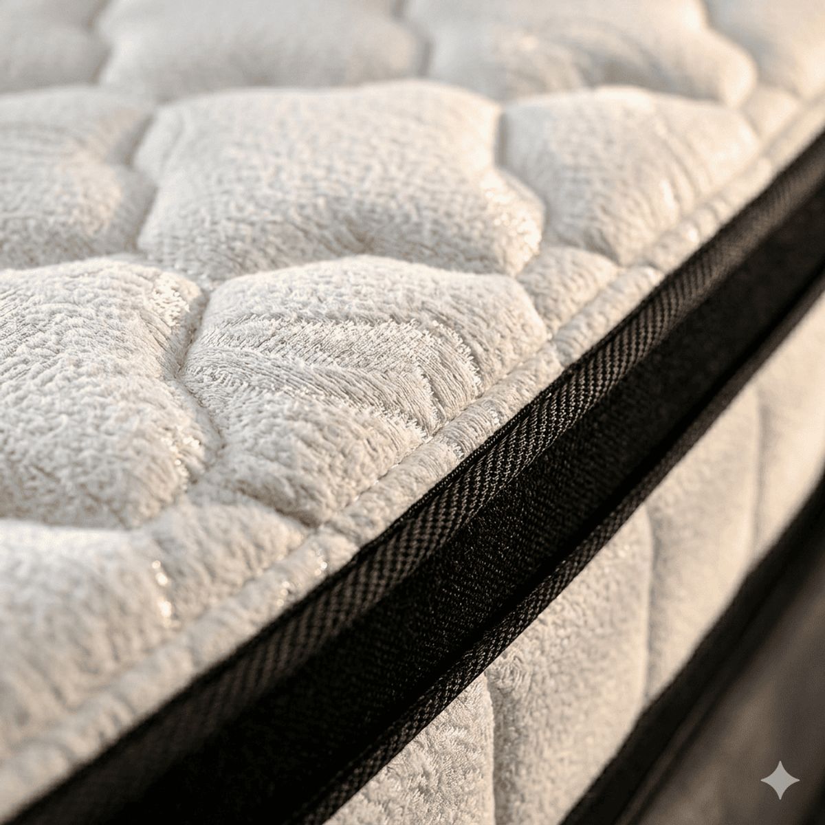 PLUMA HOME - Colchón Clínico Ortopédico Casatta + Basecama Dividida - Queen