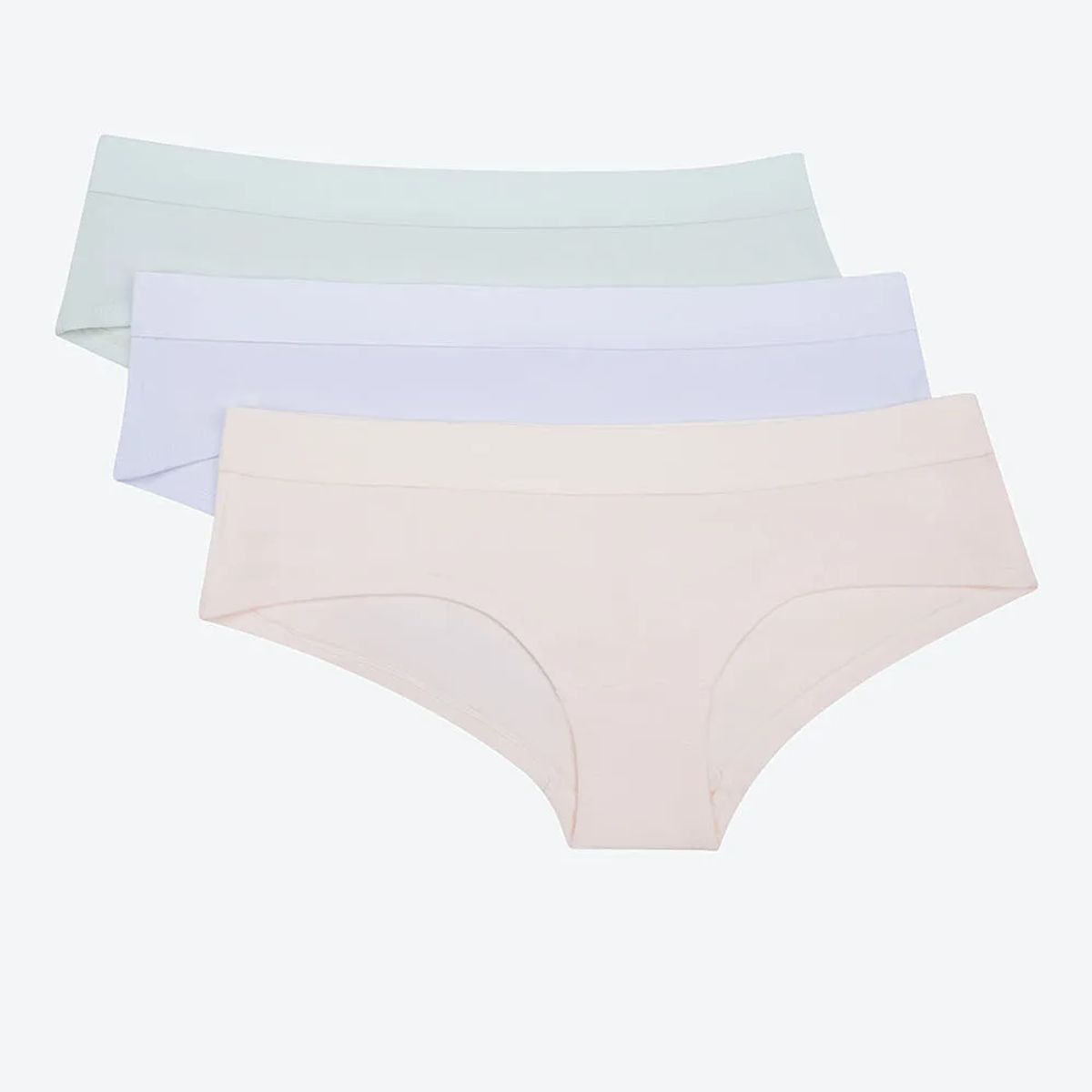 LILI PINK - Panty hípster confeccionado en algodón paquete x3