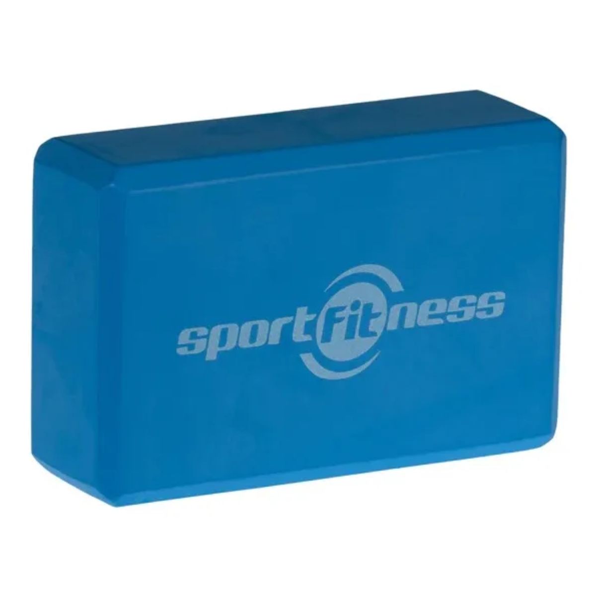 SPORTFITNESS - Cubo Para Yoga Gym Pilates Fitness Espuma Ladrillo Color Violeta