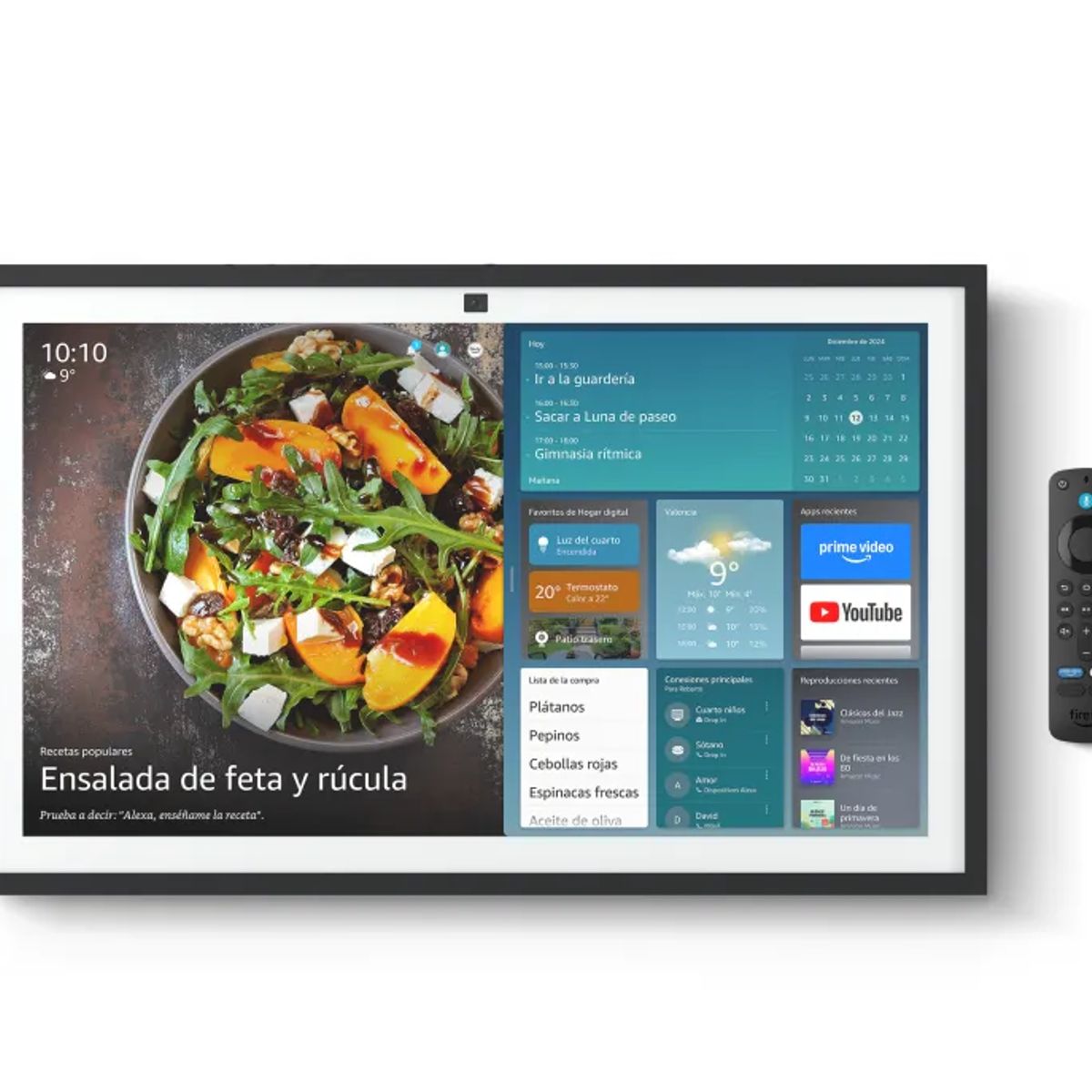 AMAZON - Amazon Echo Show 21 (Modelo 2025) Full HD 21", Audio Espacial, Alexa+ y Hub de Casa - Negro