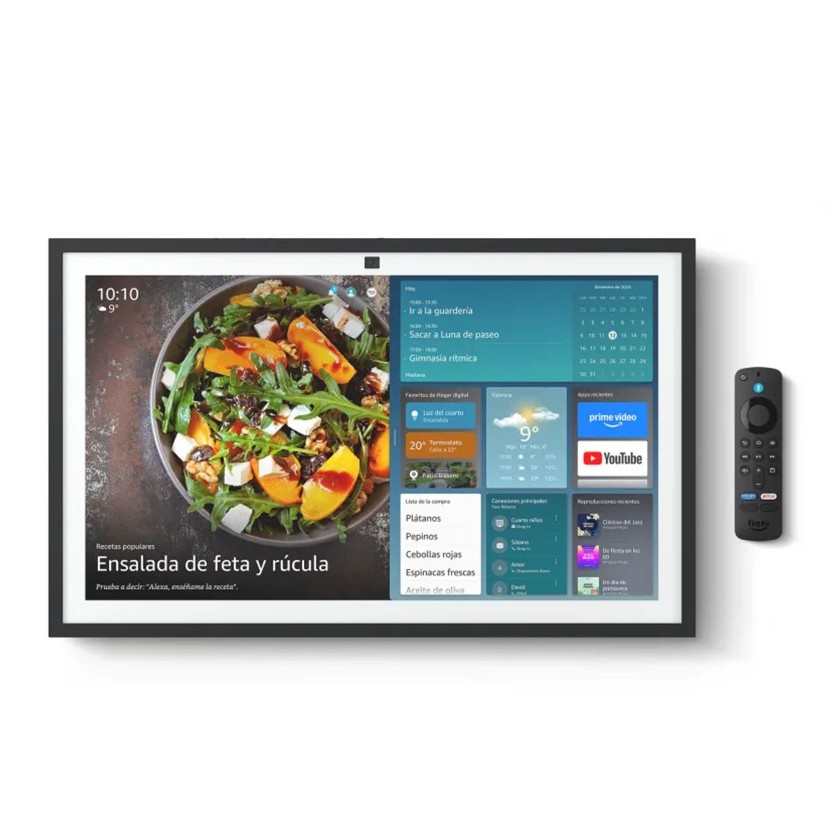 AMAZON - Amazon Echo Show 21 (Modelo 2025) Full HD 21", Audio Espacial, Alexa+ y Hub de Casa - Negro
