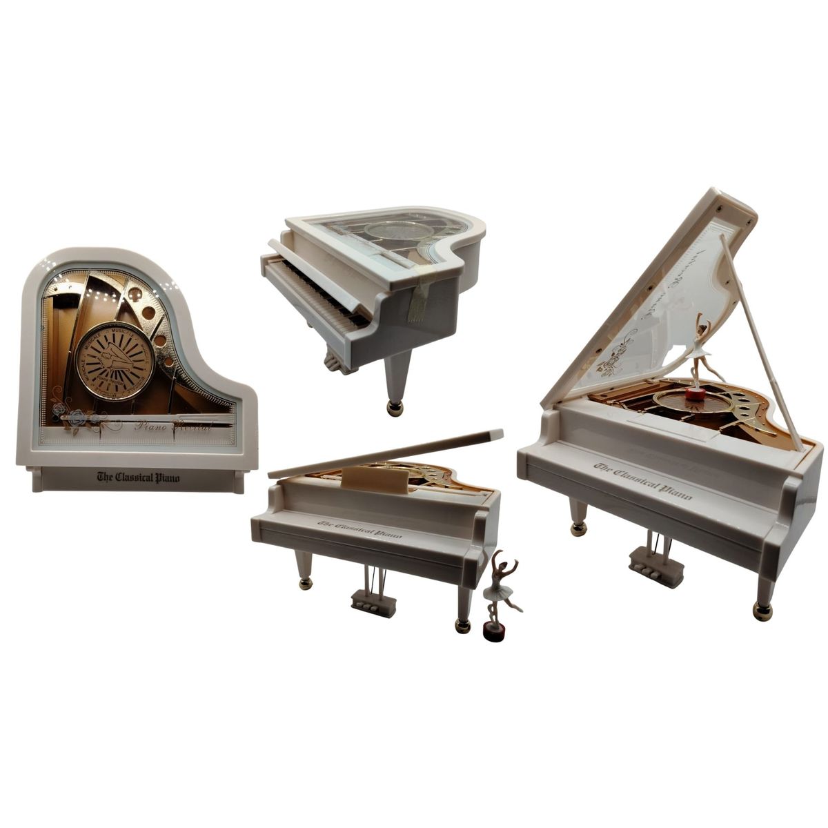 MAZUGI - Piano Musical Caja Musical Bailarina Mini Piano Decorativo