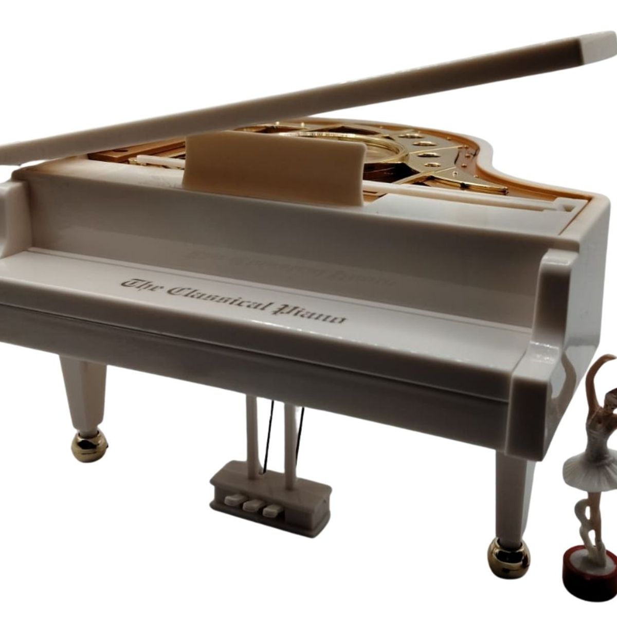 MAZUGI - Piano Musical Caja Musical Bailarina Mini Piano Decorativo