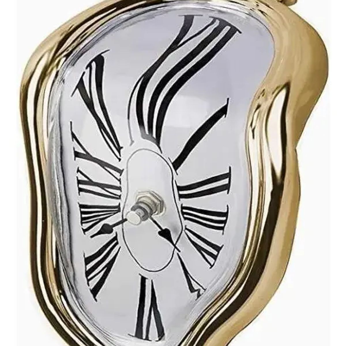GENERICO - Reloj Salvador Dali Derretido Surrealista Dorado