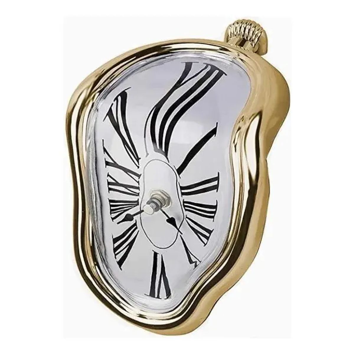 GENERICO - Reloj Salvador Dali Derretido Surrealista Dorado
