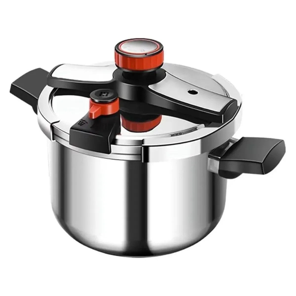 ZHOPI CO - Olla Presion Expres Pitadora  Acero Inoxidable Seguridad Multivalvulas